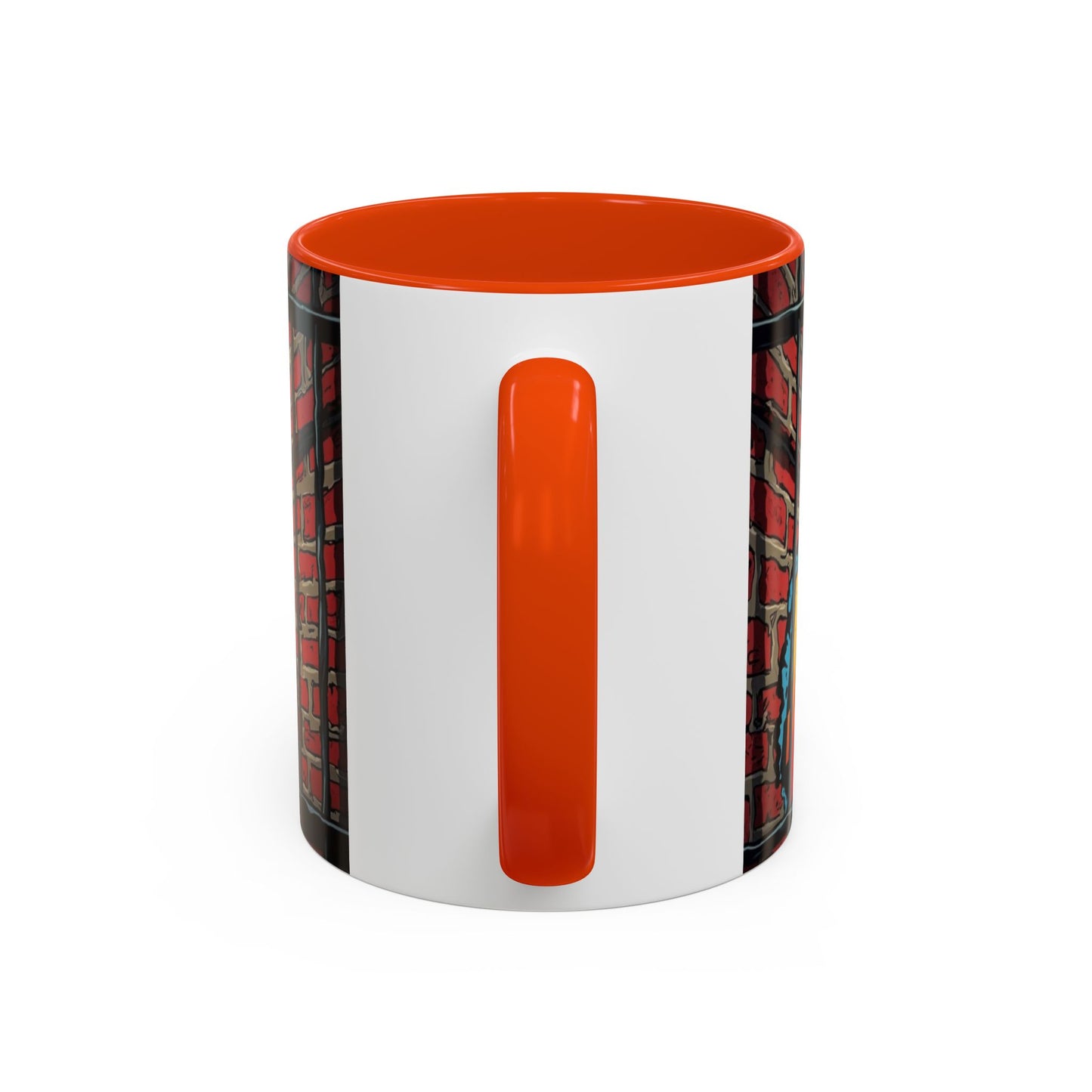 Colorful Graphic Mugs, Unique Coffee Mugs, Fun Mugs for Gifting, Artful Mugs for Collectors,