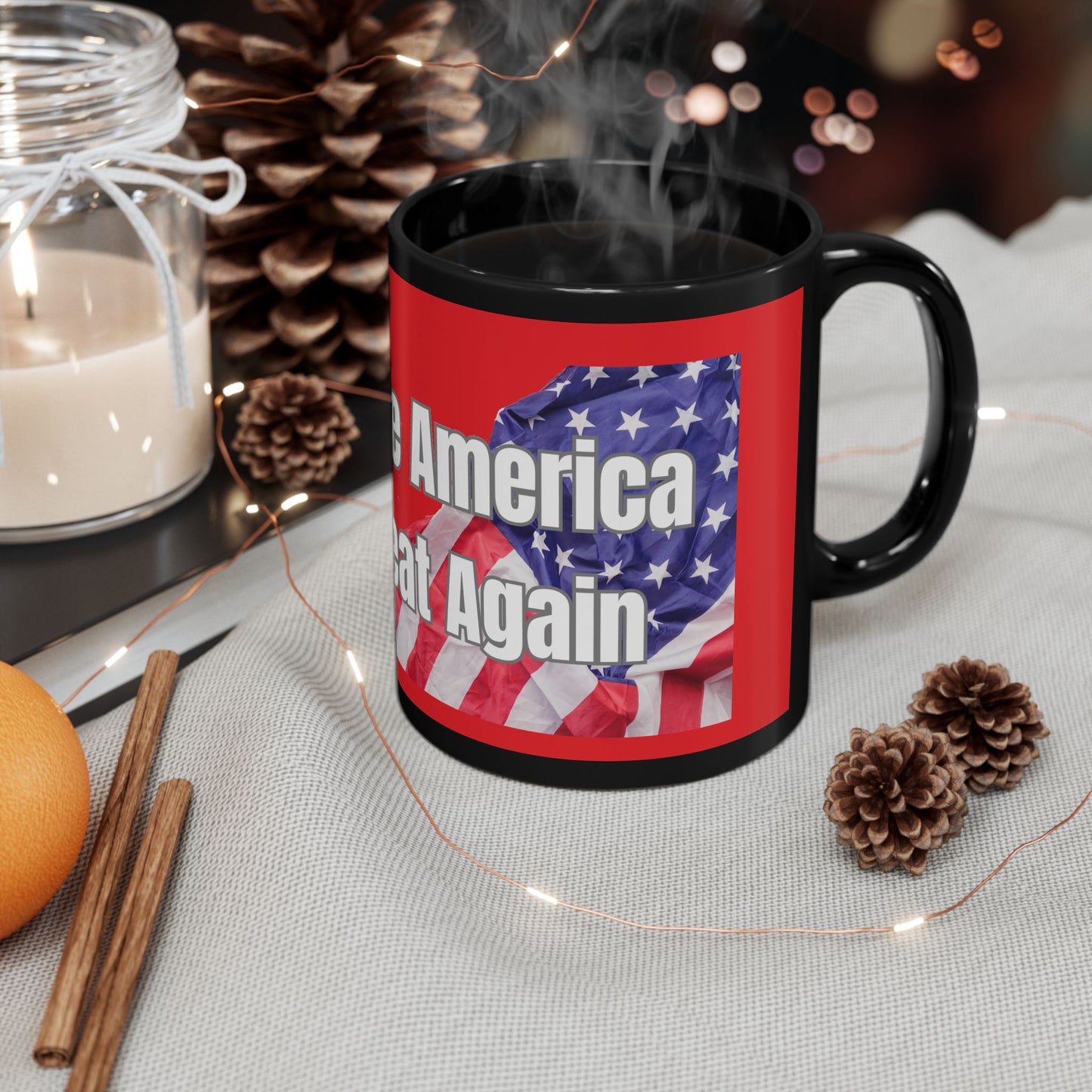 Make America Great Again, Patriotic Coffee Cup for Events, Gifts, Home Decor, Election Season