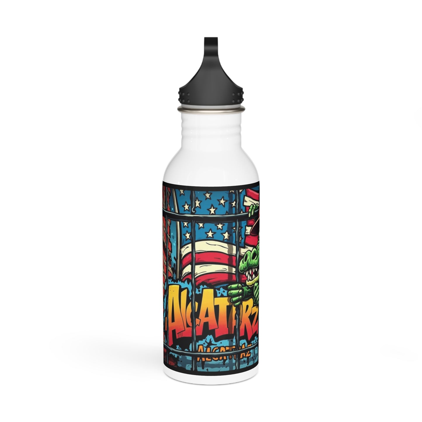 Graffiti Stainless Steel Water Bottle, Colorful Water Bottle, Eco-Friendly Drinkware