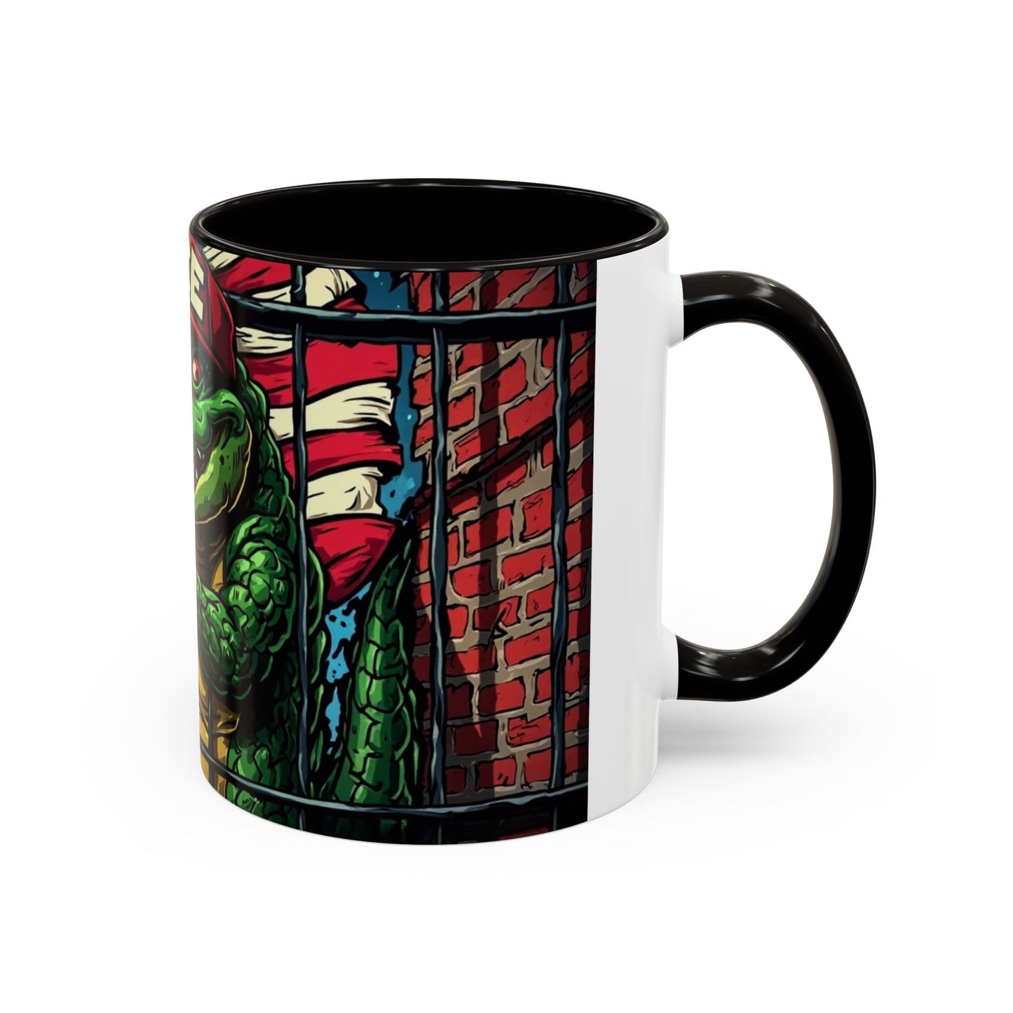 Colorful Graphic Mugs, Unique Coffee Mugs, Fun Mugs for Gifting, Artful Mugs for Collectors,
