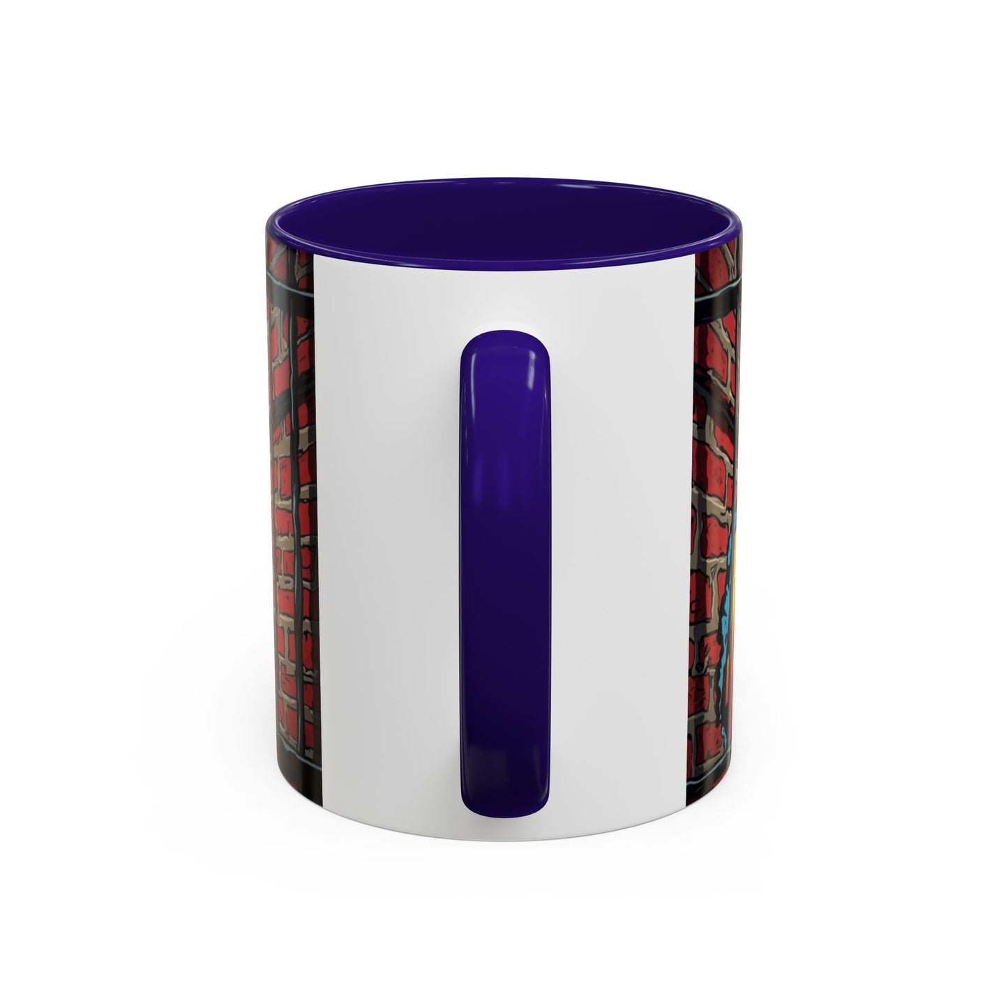 Colorful Graphic Mugs, Unique Coffee Mugs, Fun Mugs for Gifting, Artful Mugs for Collectors,