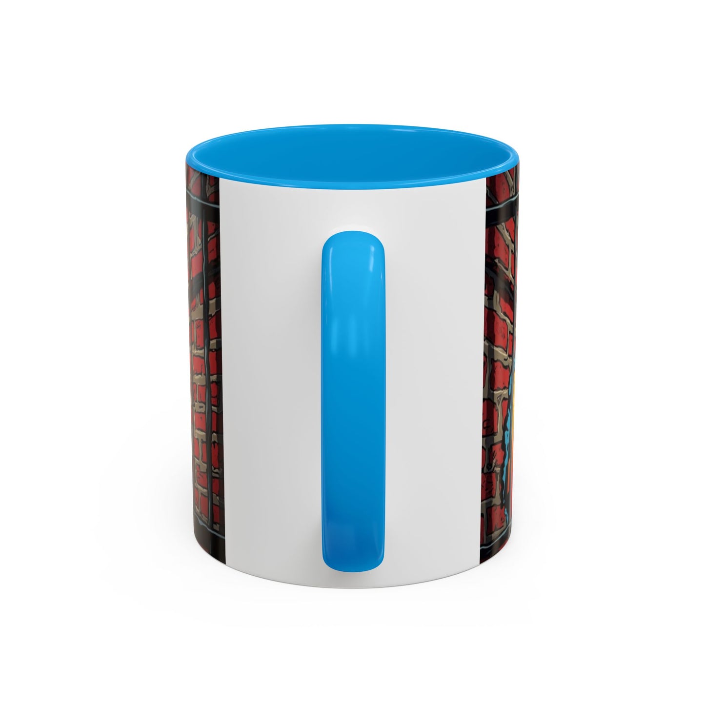 Colorful Graphic Mugs, Unique Coffee Mugs, Fun Mugs for Gifting, Artful Mugs for Collectors,
