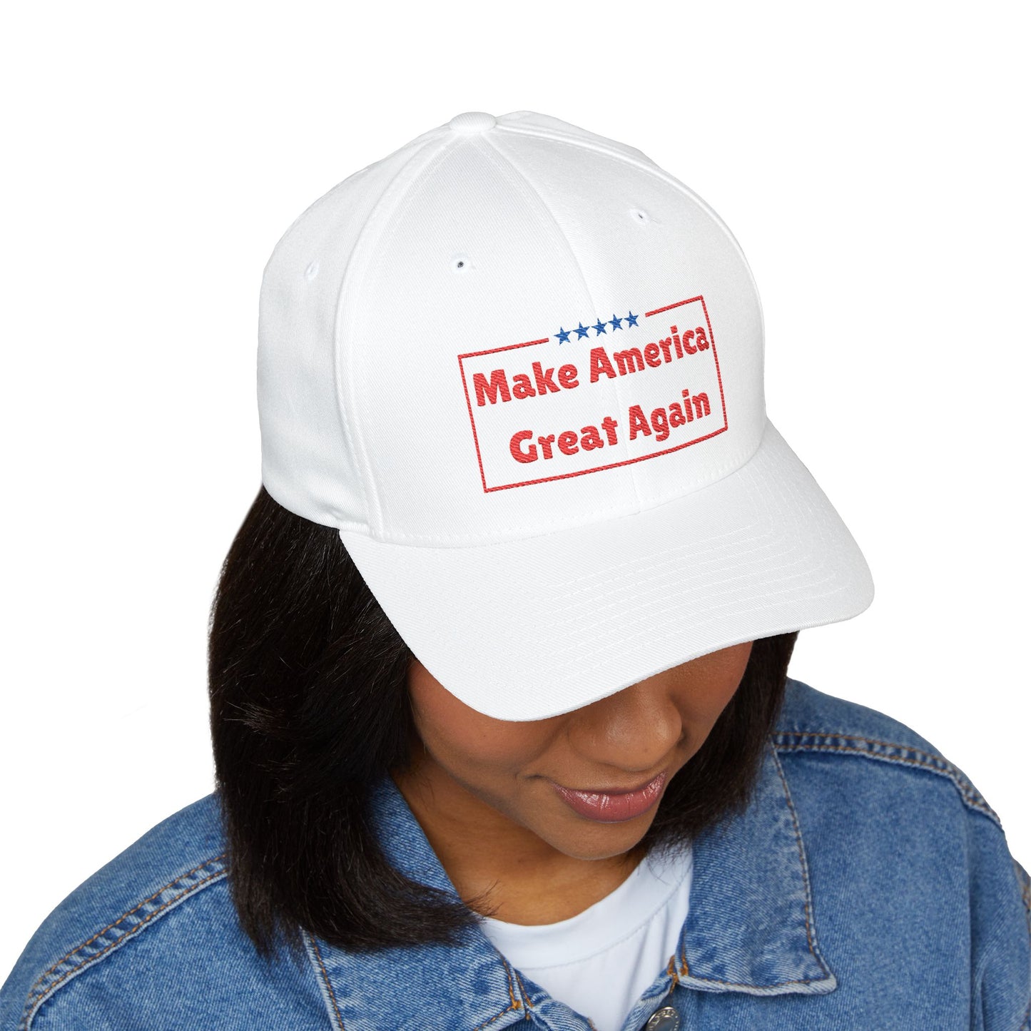 Embroided America Great Again Cap, Structured Baseball Cap, Patriotic Accessories, Gift for Supporters, Outdoor Gear