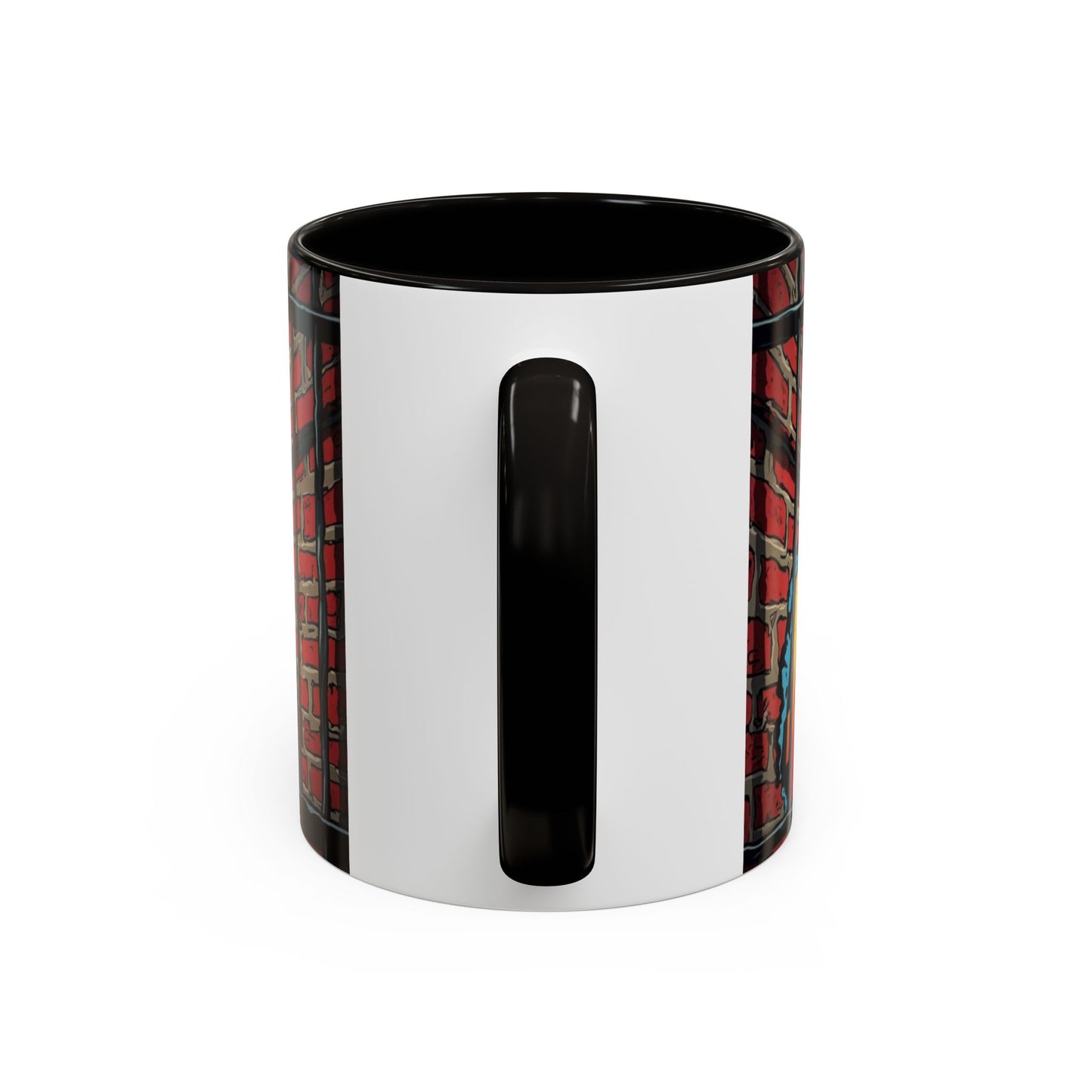 Colorful Graphic Mugs, Unique Coffee Mugs, Fun Mugs for Gifting, Artful Mugs for Collectors,