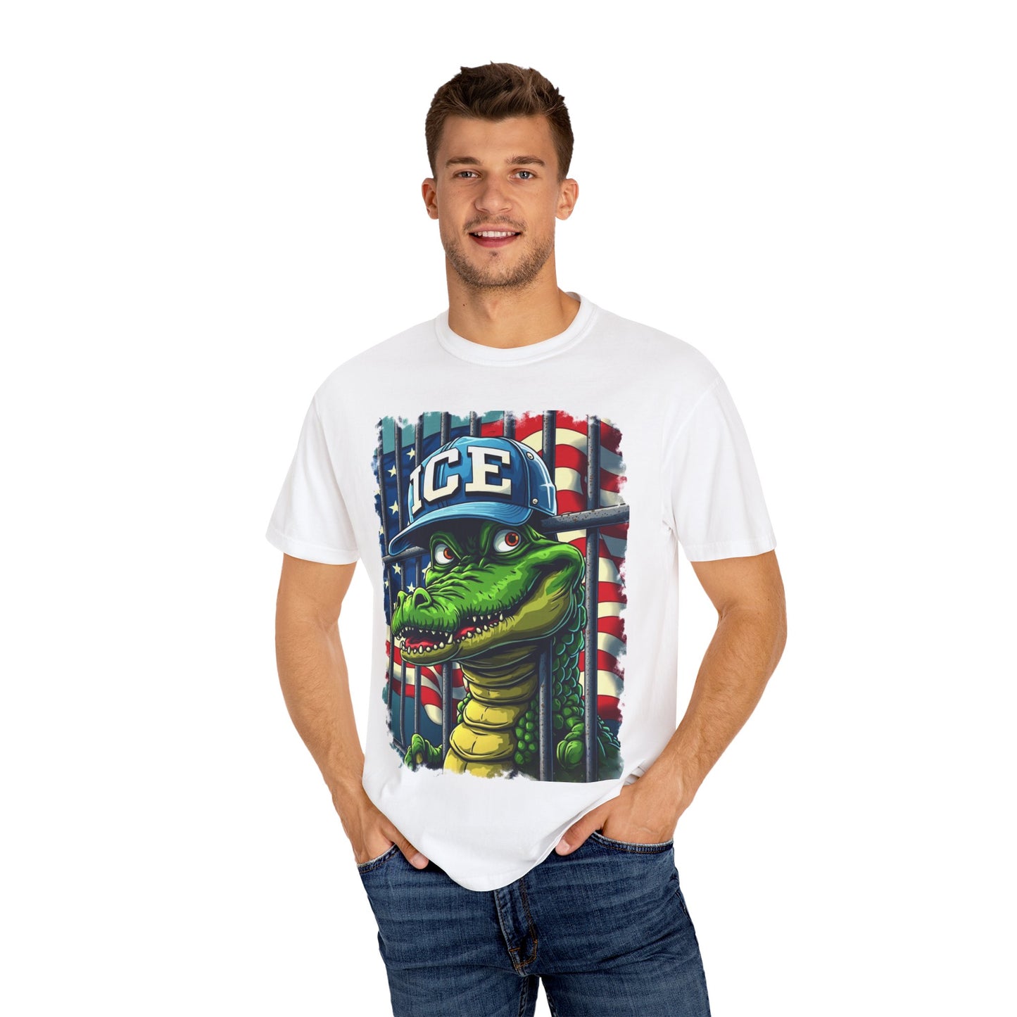 Alligator Tee, Unisex Graphic T-Shirt, Summer Shirt,
