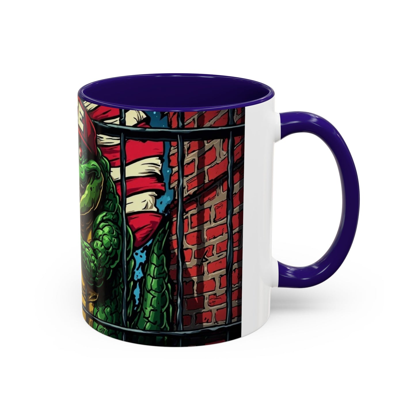 Colorful Graphic Mugs, Unique Coffee Mugs, Fun Mugs for Gifting, Artful Mugs for Collectors,