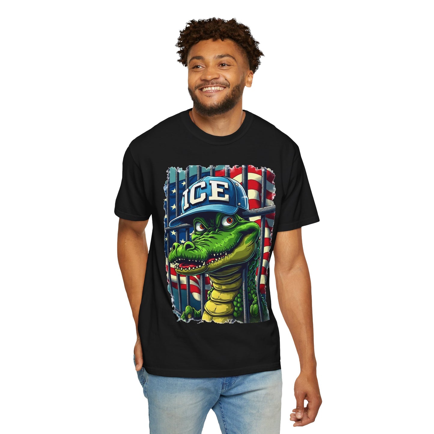 Alligator Tee, Unisex Graphic T-Shirt, Summer Shirt,