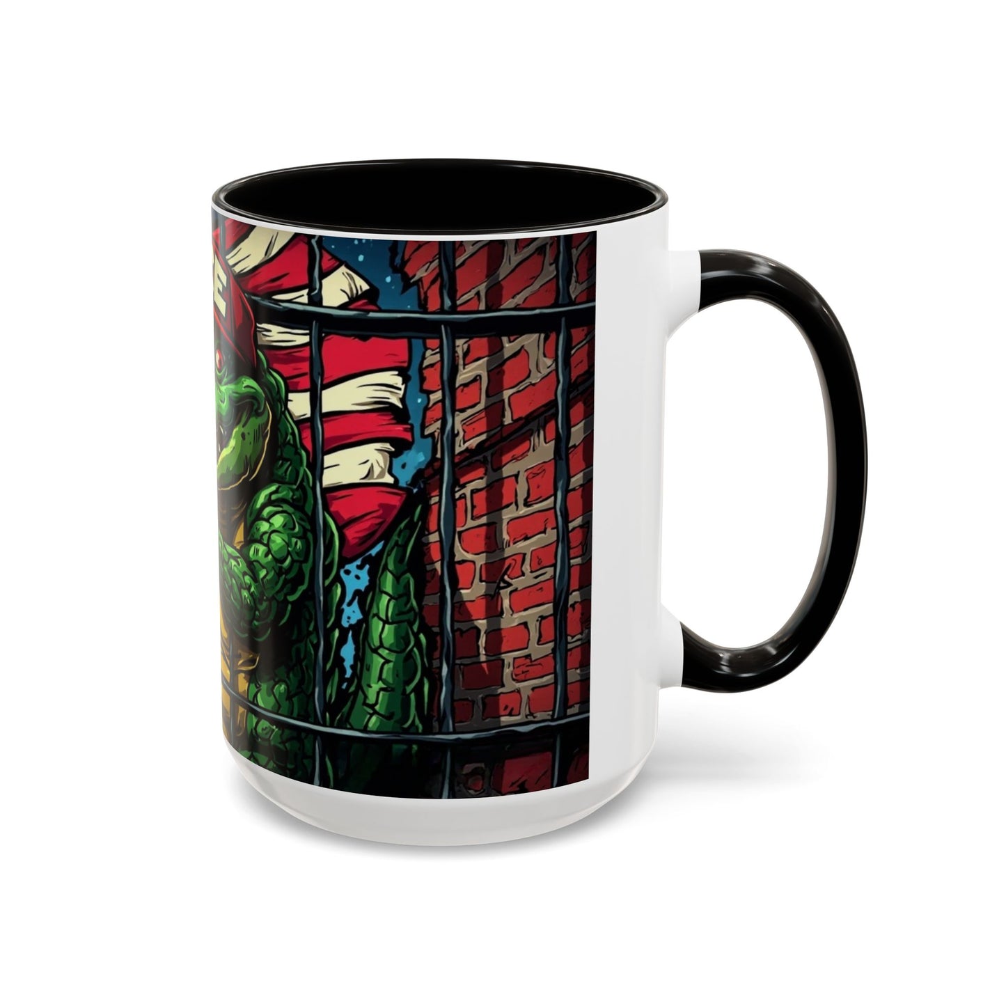 Colorful Graphic Mugs, Unique Coffee Mugs, Fun Mugs for Gifting, Artful Mugs for Collectors,