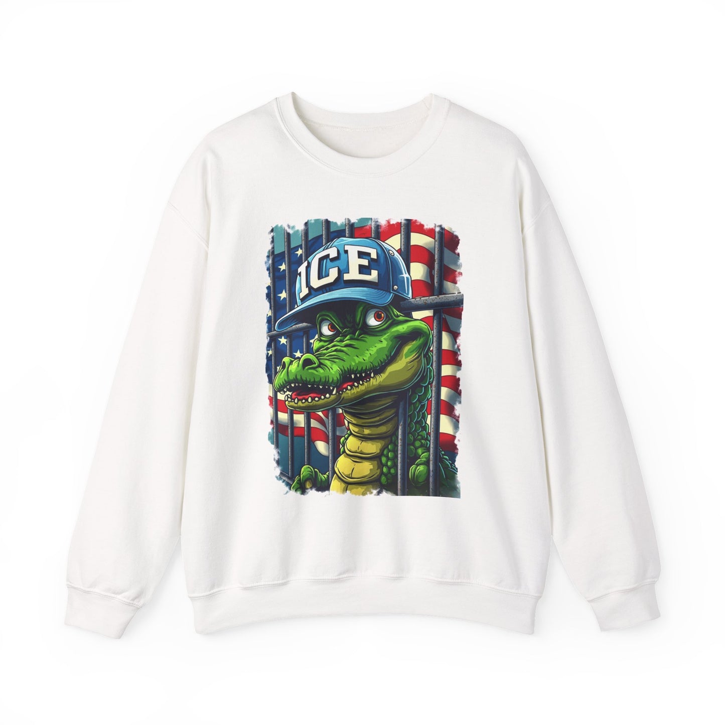 Cool Croc Sweatshirt, Unisex Pullover, Graphic Sweatshirt, Casual Wear, Gift for Friends