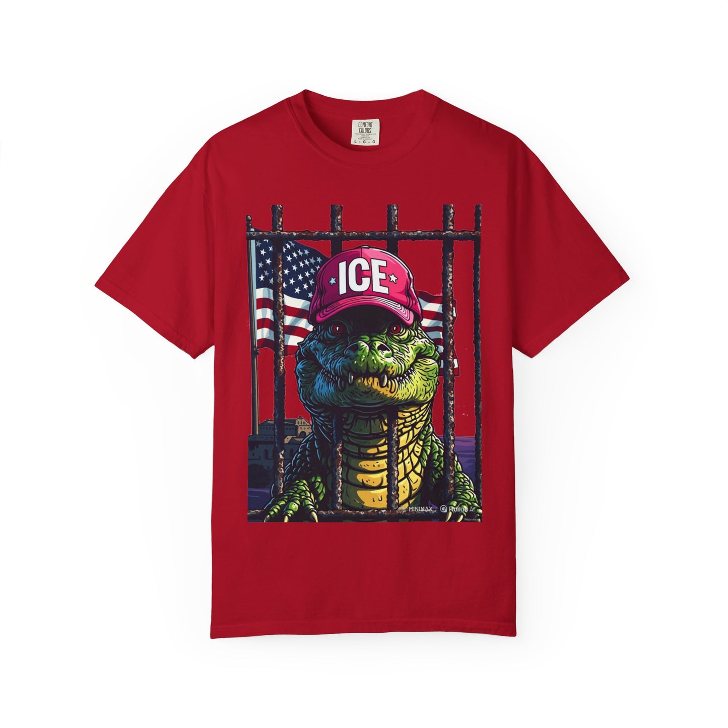 Gator Tee, Cool Alligator T-Shirt,maga Fun Statement Top