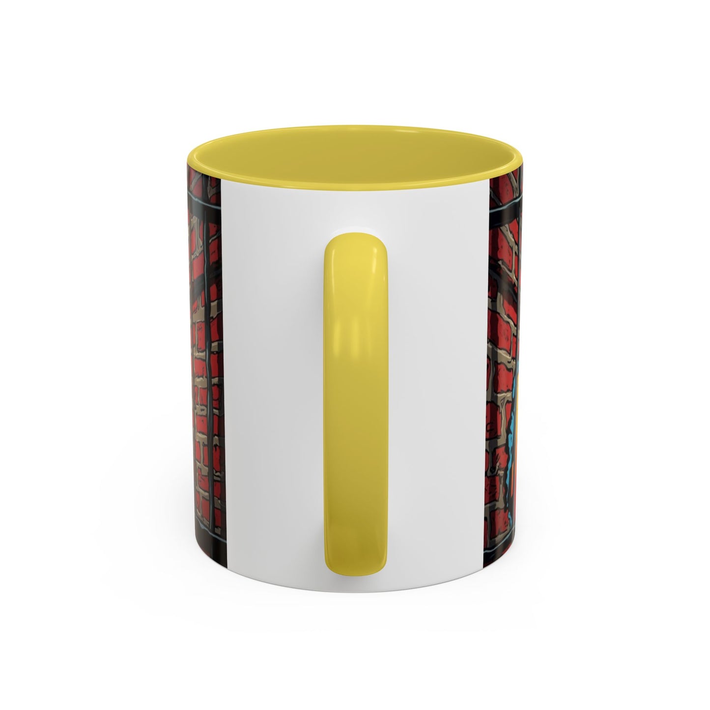 Colorful Graphic Mugs, Unique Coffee Mugs, Fun Mugs for Gifting, Artful Mugs for Collectors,