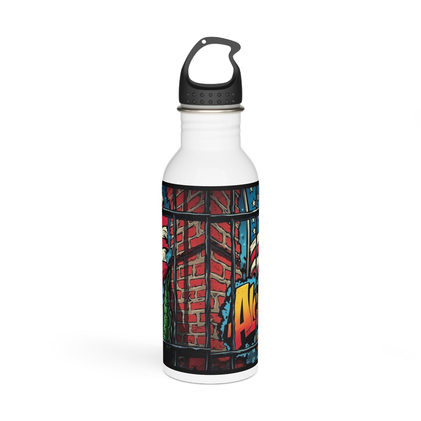 Graffiti Stainless Steel Water Bottle, Colorful Water Bottle, Eco-Friendly Drinkware