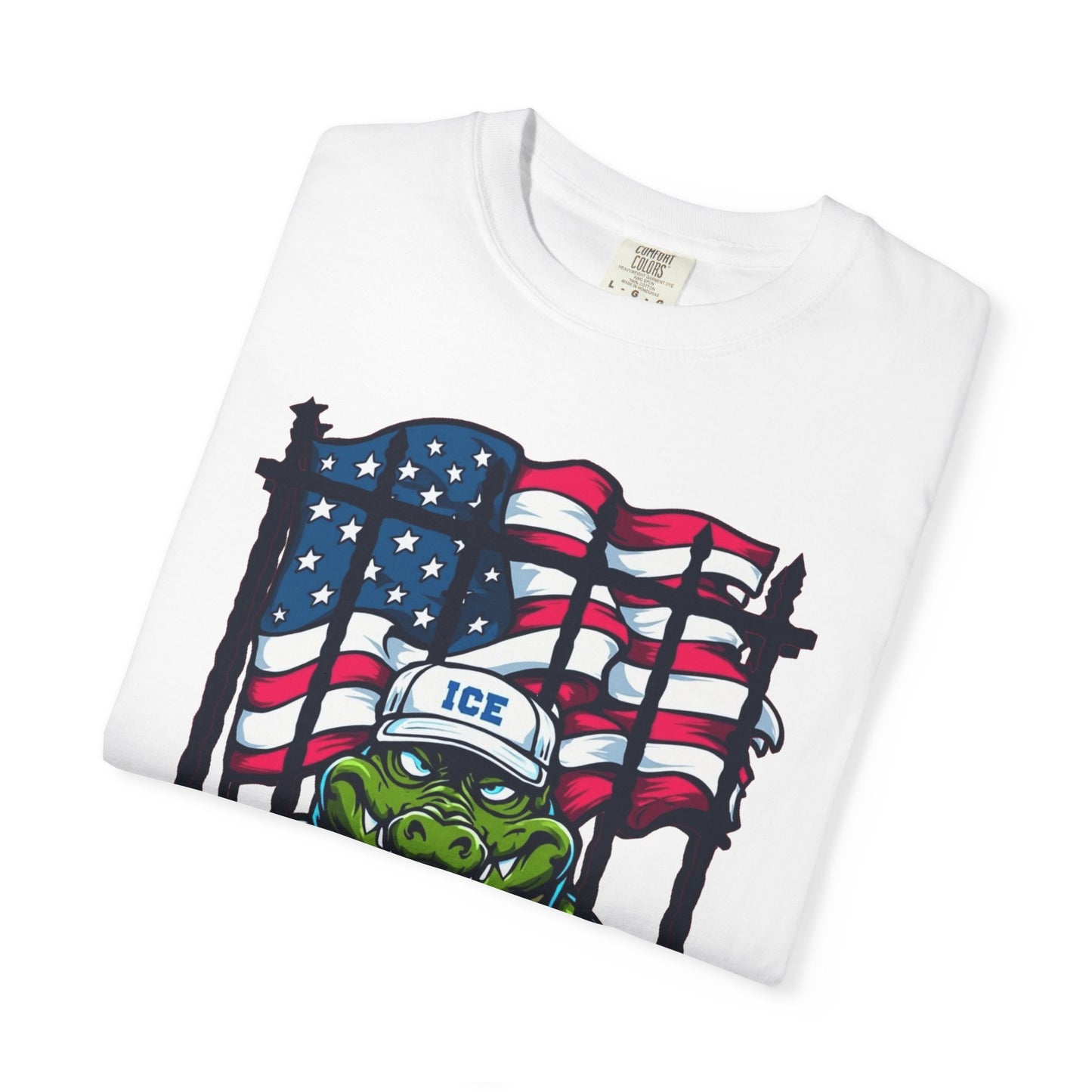 Alcatraz Tee, Unisex Casual Shirt, Fun Summer Top, Gift for Kids, Ice-Themed Apparel, Fun Unique Design
