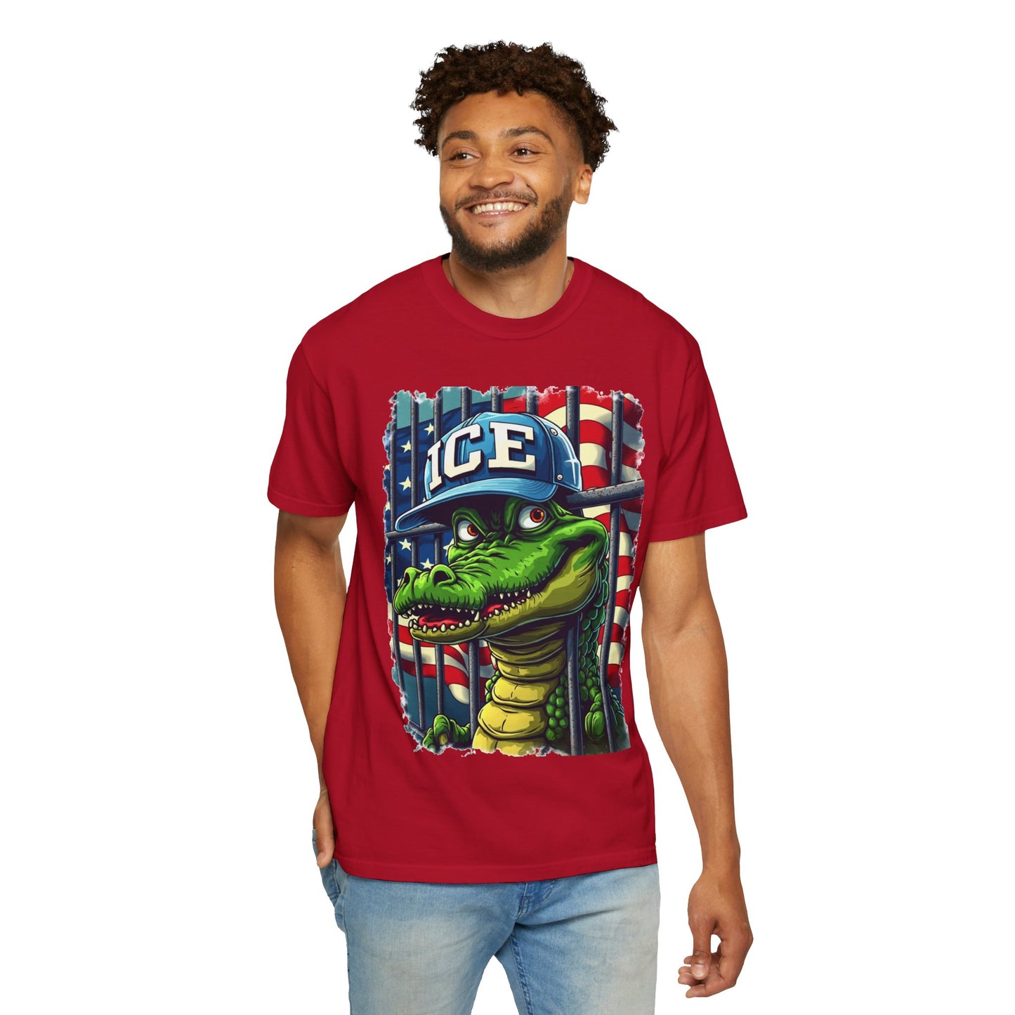 Alligator Tee, Unisex Graphic T-Shirt, Summer Shirt,