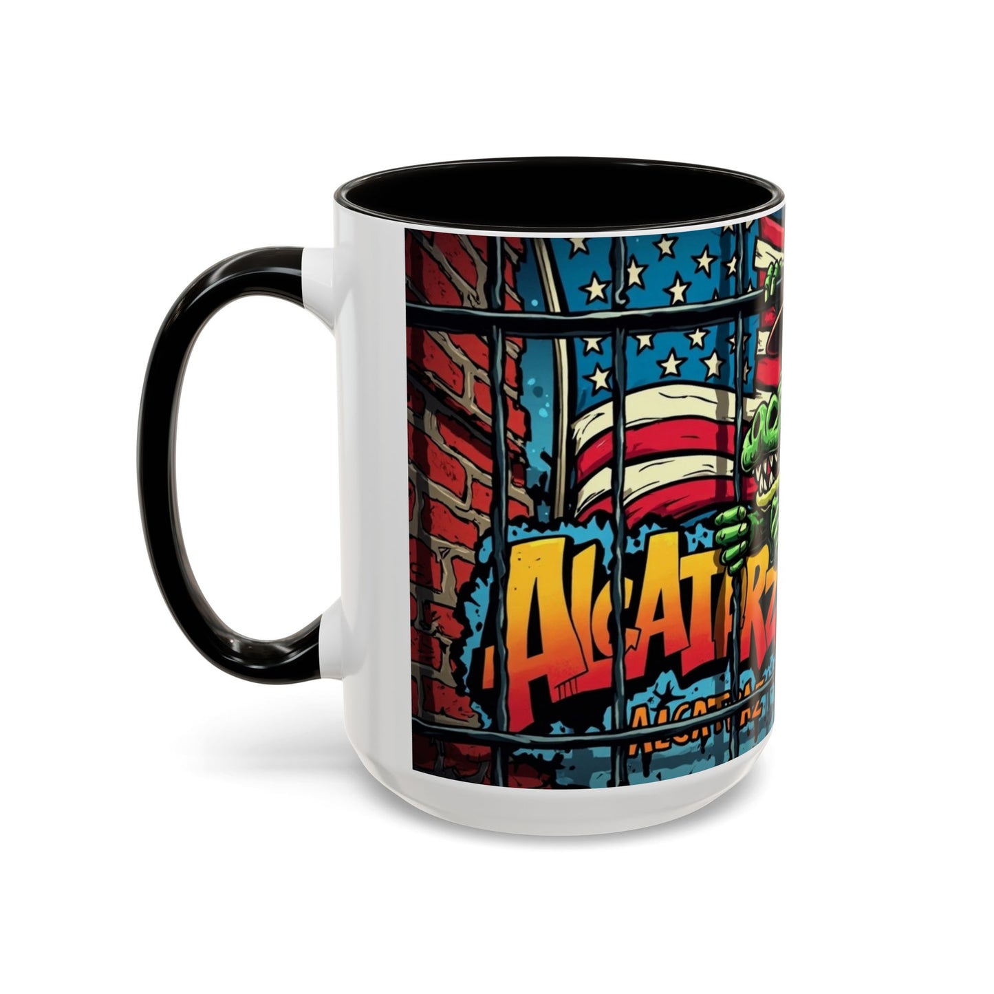 Colorful Graphic Mugs, Unique Coffee Mugs, Fun Mugs for Gifting, Artful Mugs for Collectors,