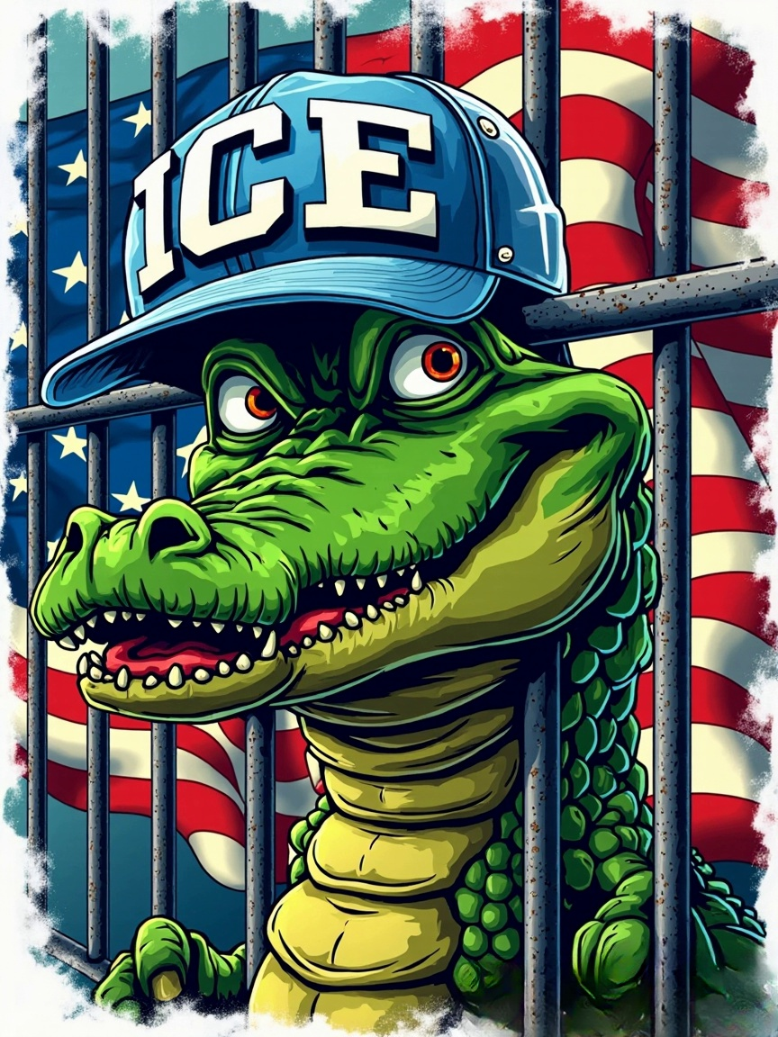 Alligator Tee, Unisex Graphic T-Shirt, Summer Shirt,