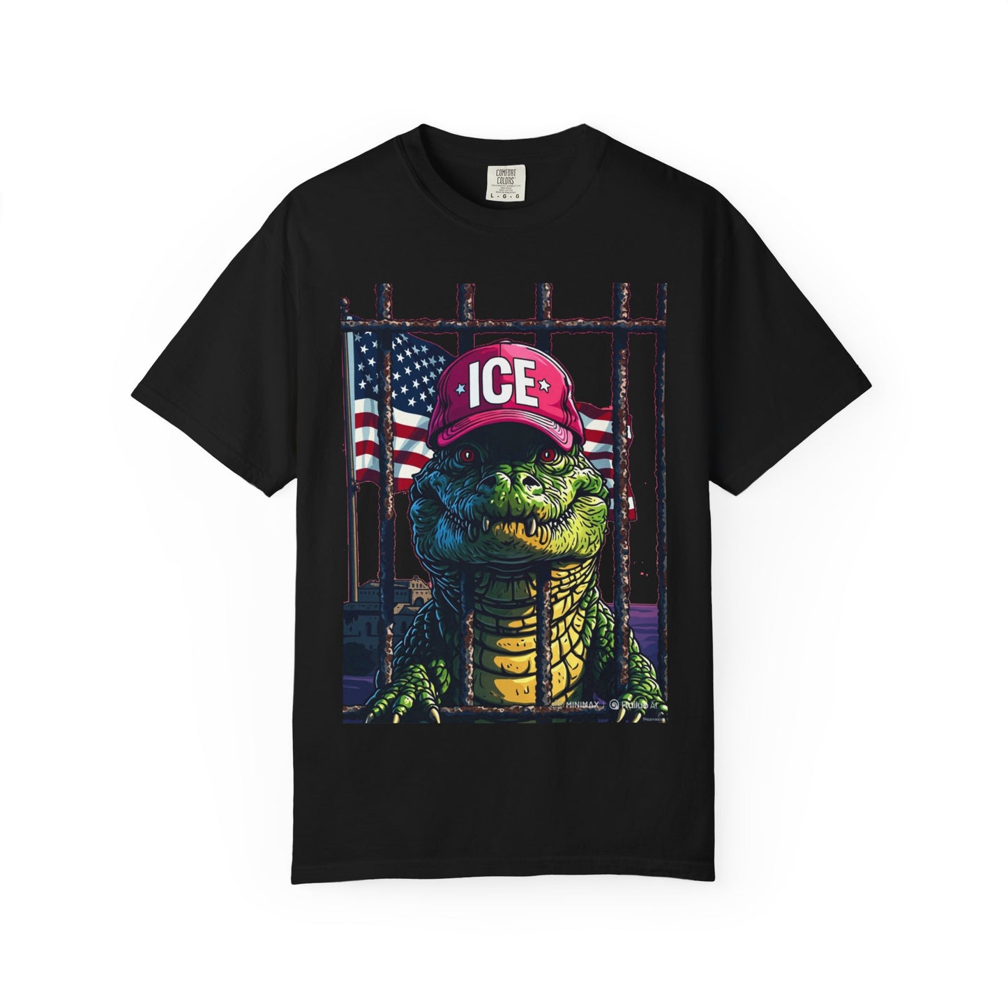 Gator Tee, Cool Alligator T-Shirt,maga Fun Statement Top