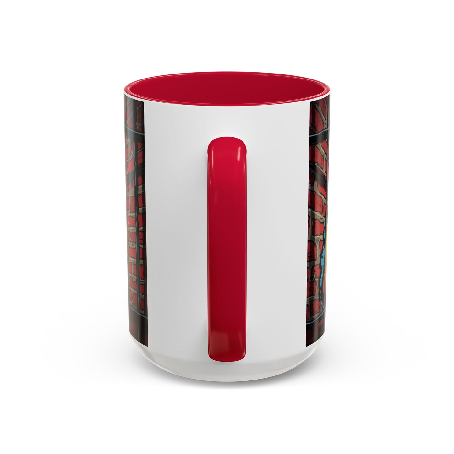 Colorful Graphic Mugs, Unique Coffee Mugs, Fun Mugs for Gifting, Artful Mugs for Collectors,