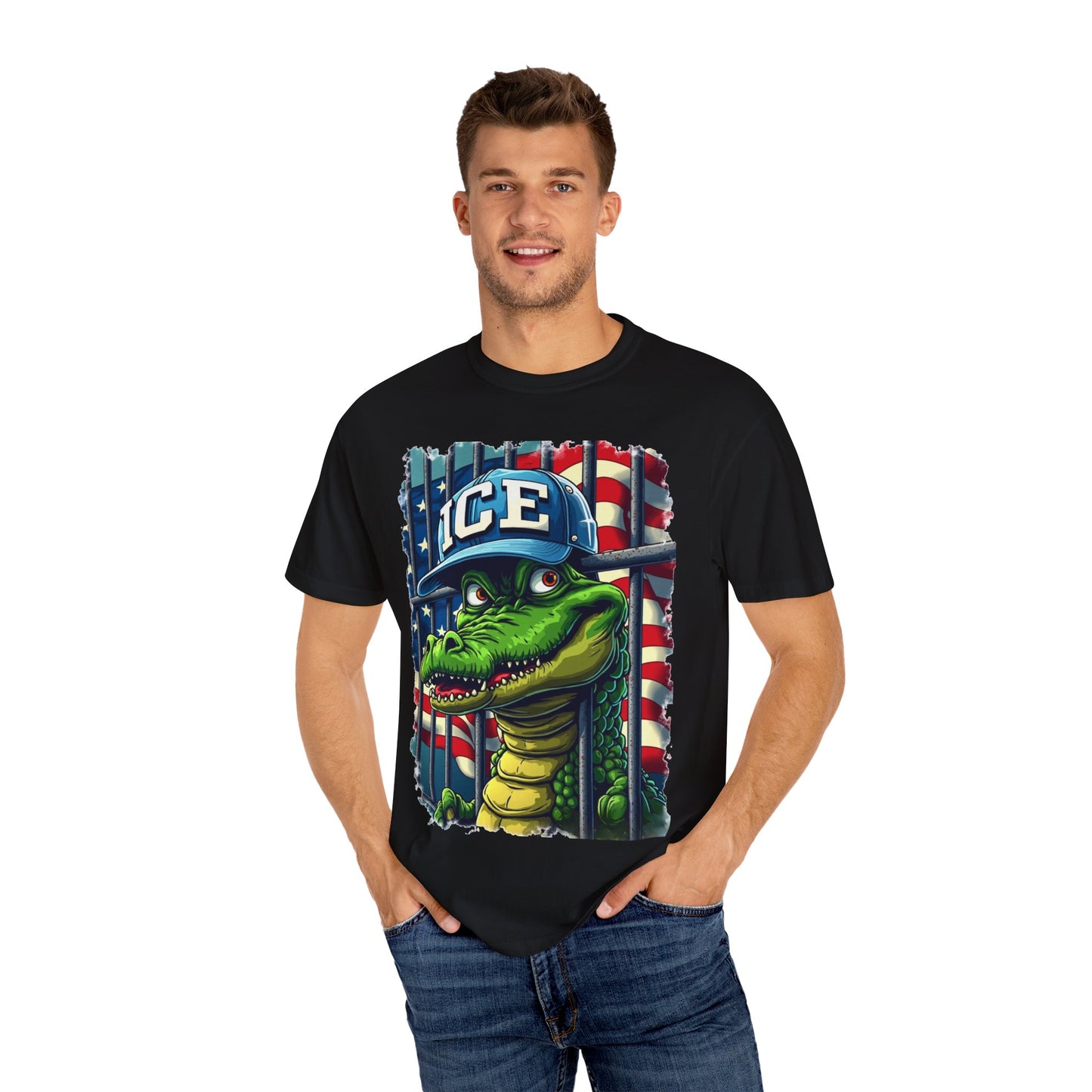 Alligator Tee, Unisex Graphic T-Shirt, Summer Shirt,