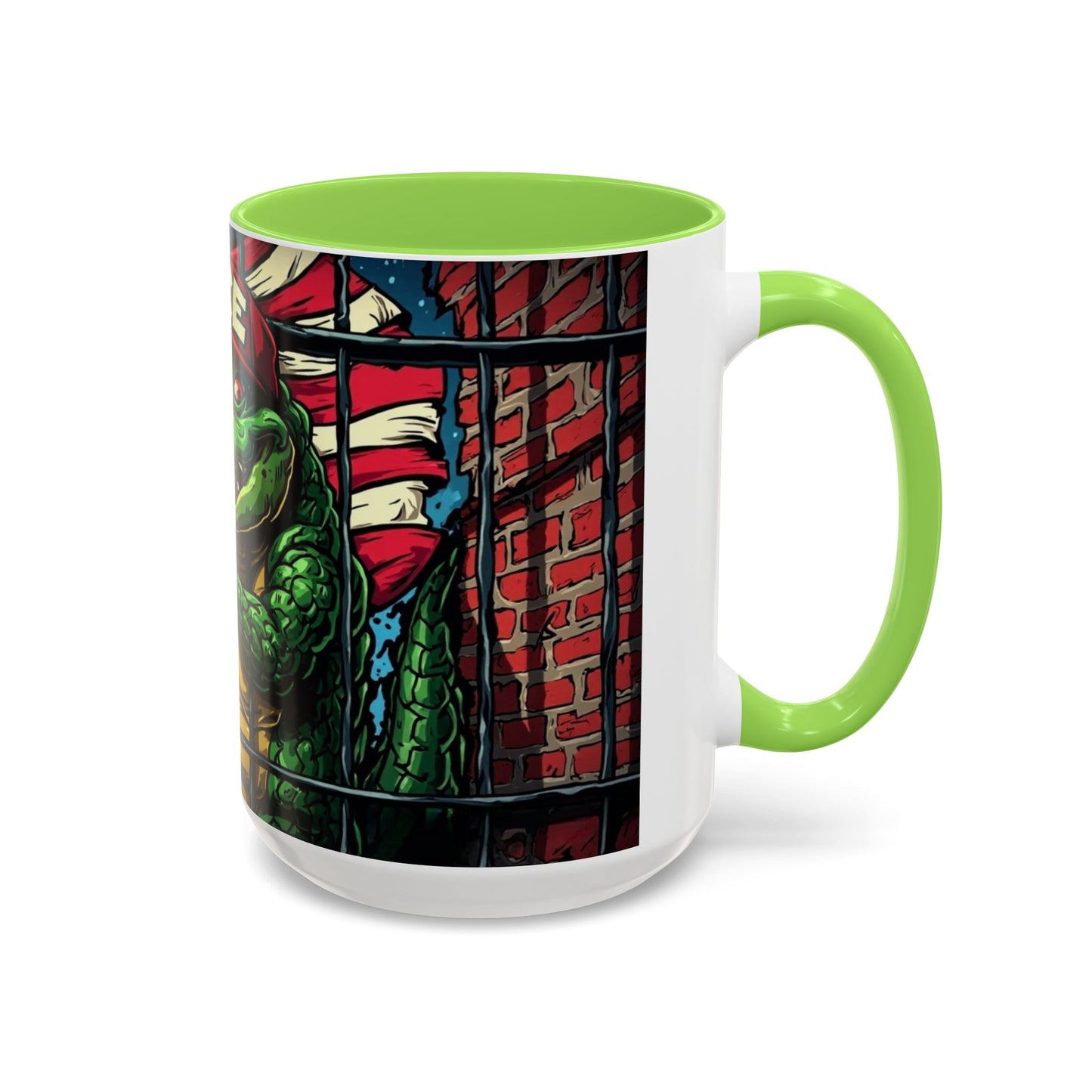 Colorful Graphic Mugs, Unique Coffee Mugs, Fun Mugs for Gifting, Artful Mugs for Collectors,
