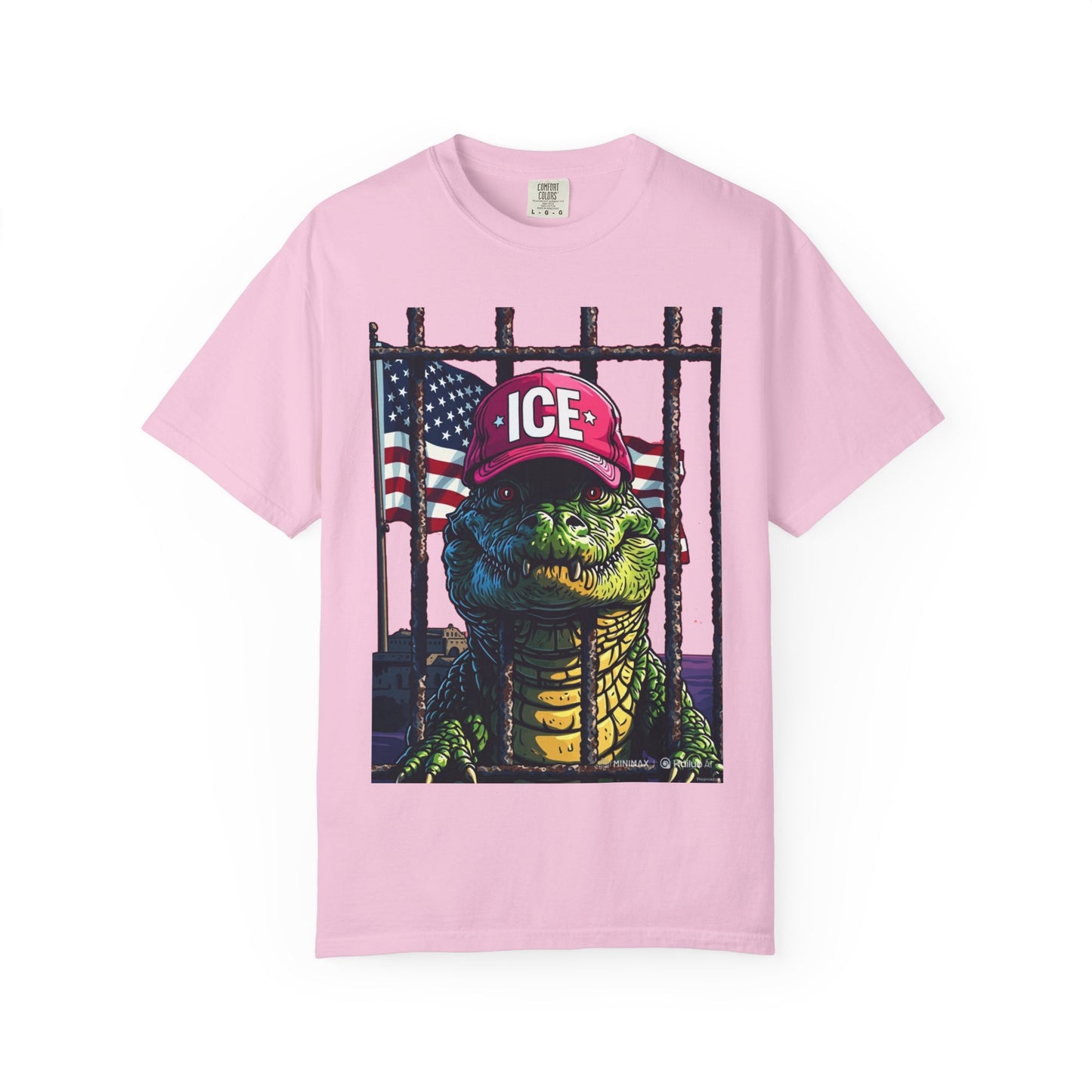 Gator Tee, Cool Alligator T-Shirt,maga Fun Statement Top