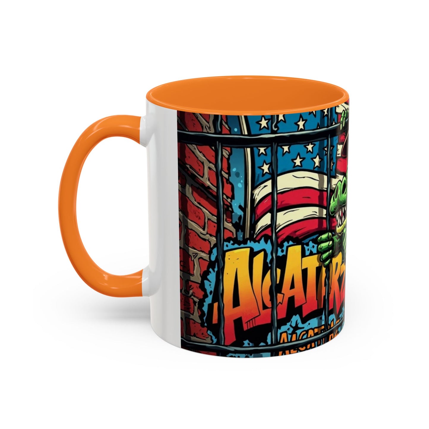 Colorful Graphic Mugs, Unique Coffee Mugs, Fun Mugs for Gifting, Artful Mugs for Collectors,