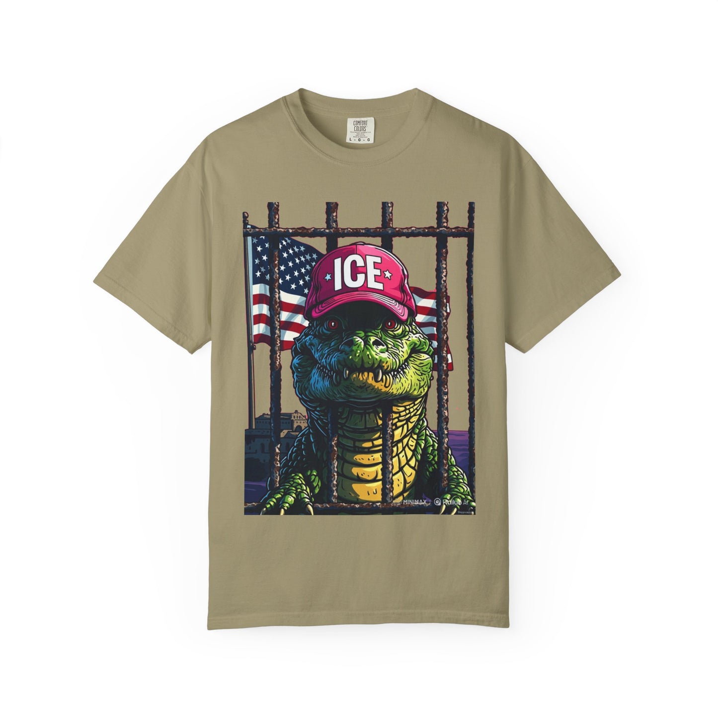 Gator Tee, Cool Alligator T-Shirt,maga Fun Statement Top