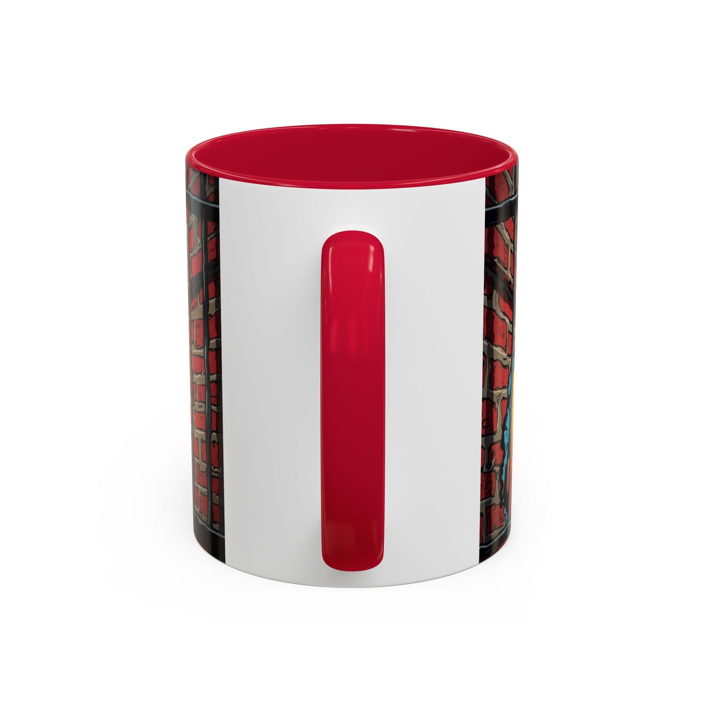 Colorful Graphic Mugs, Unique Coffee Mugs, Fun Mugs for Gifting, Artful Mugs for Collectors,