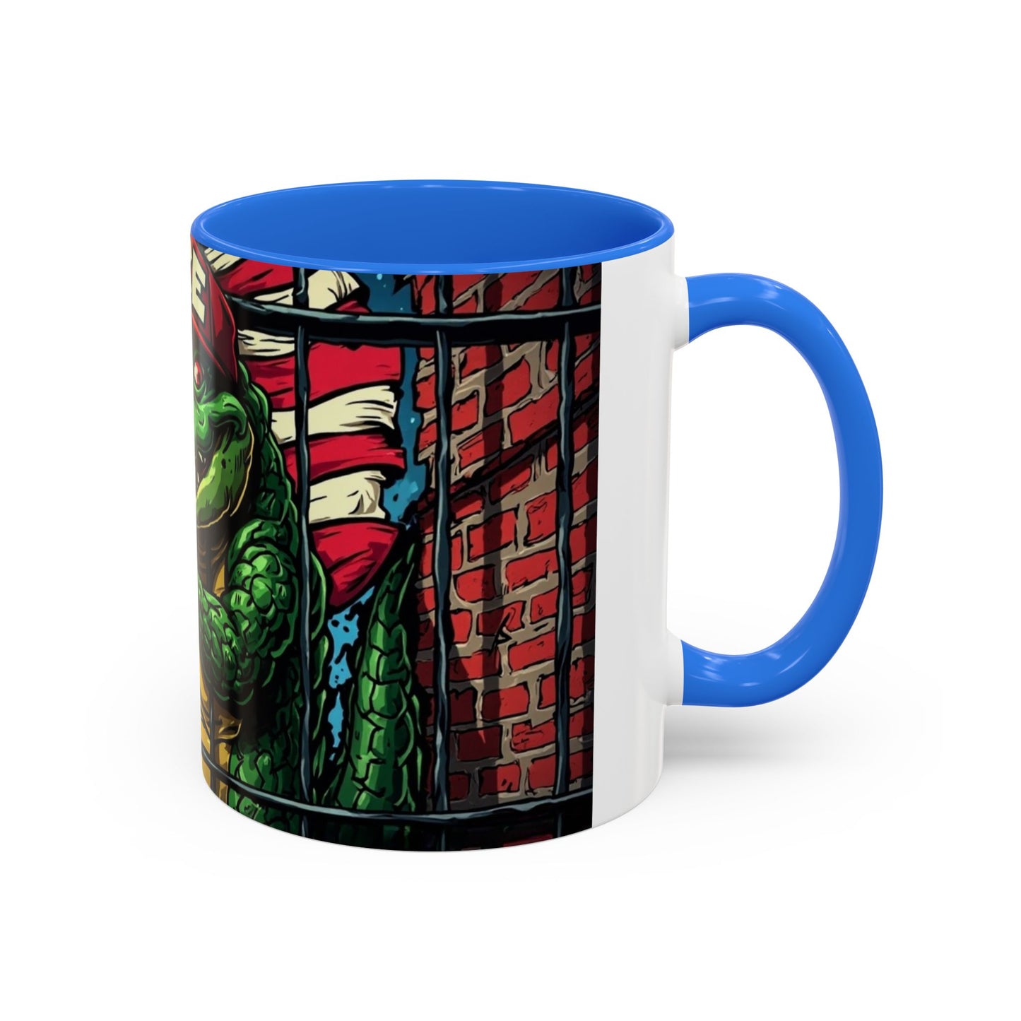 Colorful Graphic Mugs, Unique Coffee Mugs, Fun Mugs for Gifting, Artful Mugs for Collectors,