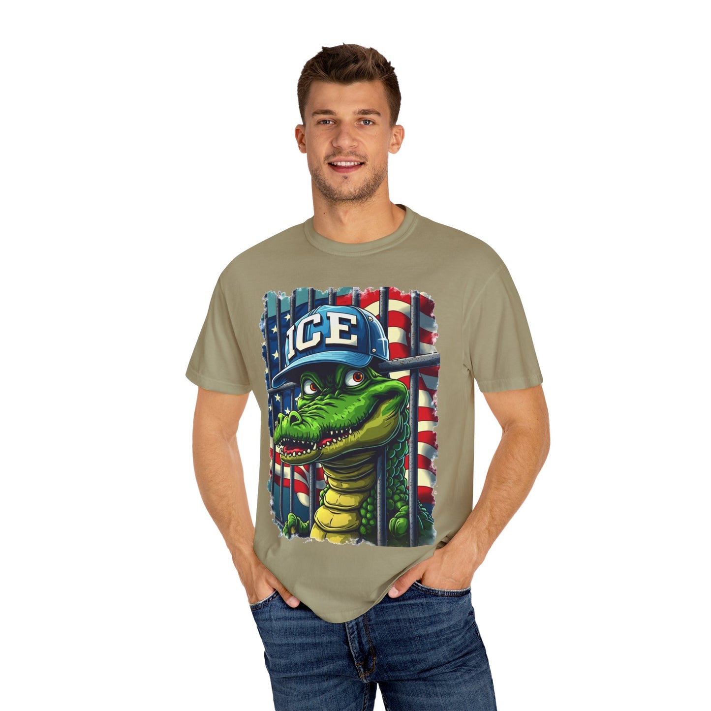 Alligator Tee, Unisex Graphic T-Shirt, Summer Shirt,
