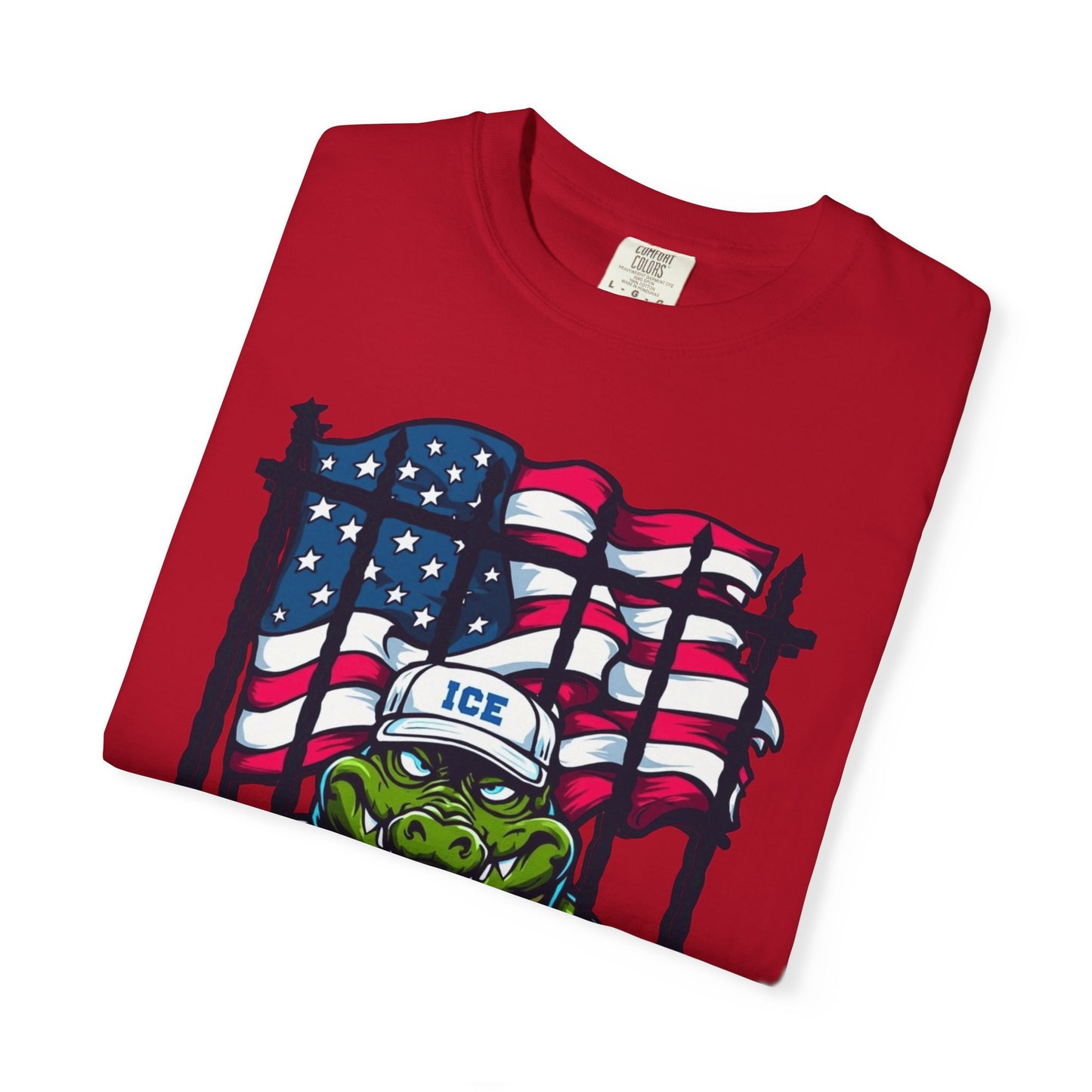 Alcatraz Tee, Unisex Casual Shirt, Fun Summer Top, Gift for Kids, Ice-Themed Apparel, Fun Unique Design