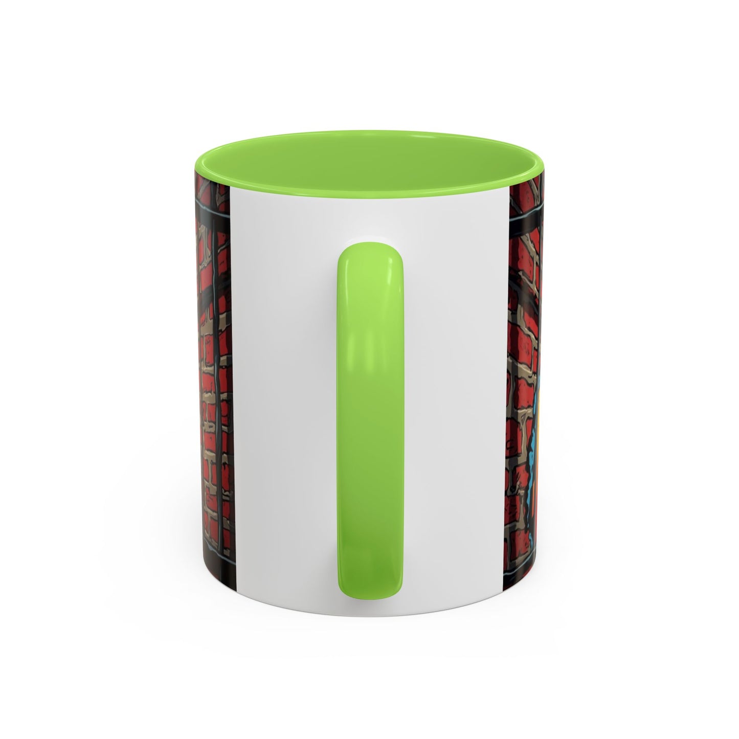 Colorful Graphic Mugs, Unique Coffee Mugs, Fun Mugs for Gifting, Artful Mugs for Collectors,