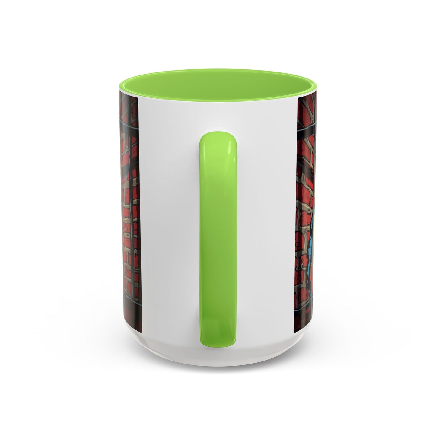 Colorful Graphic Mugs, Unique Coffee Mugs, Fun Mugs for Gifting, Artful Mugs for Collectors,
