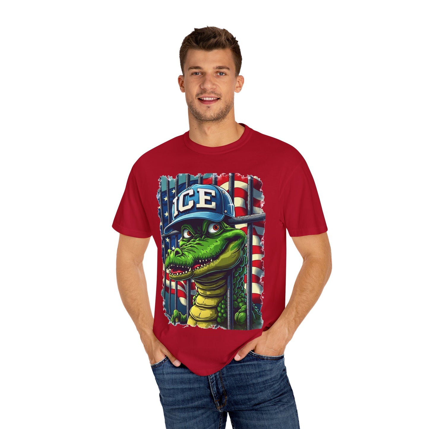 Alligator Tee, Unisex Graphic T-Shirt, Summer Shirt,
