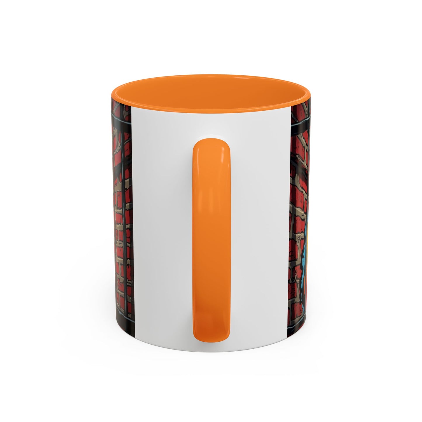 Colorful Graphic Mugs, Unique Coffee Mugs, Fun Mugs for Gifting, Artful Mugs for Collectors,
