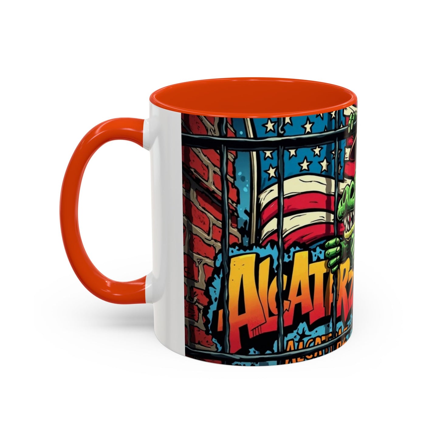 Colorful Graphic Mugs, Unique Coffee Mugs, Fun Mugs for Gifting, Artful Mugs for Collectors,