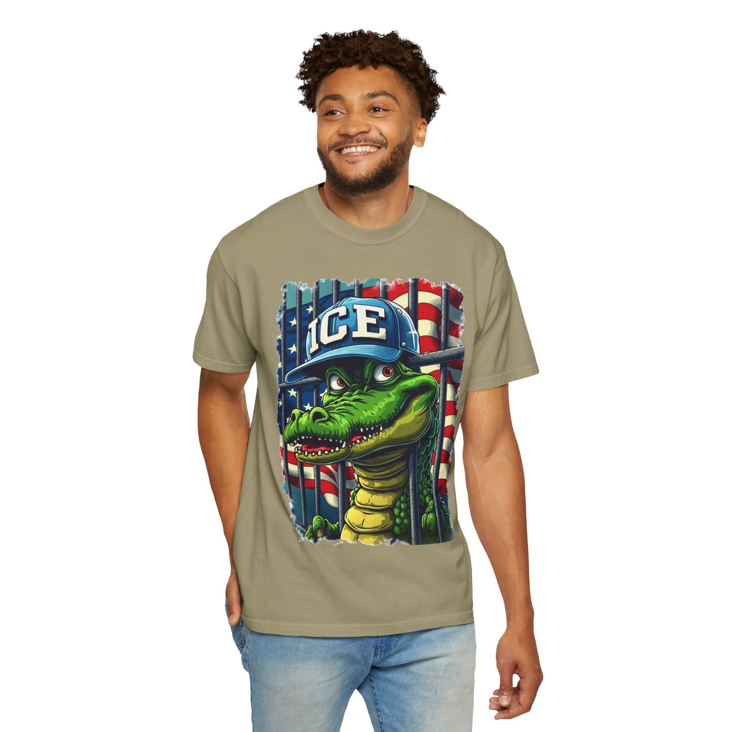 Alligator Tee, Unisex Graphic T-Shirt, Summer Shirt,
