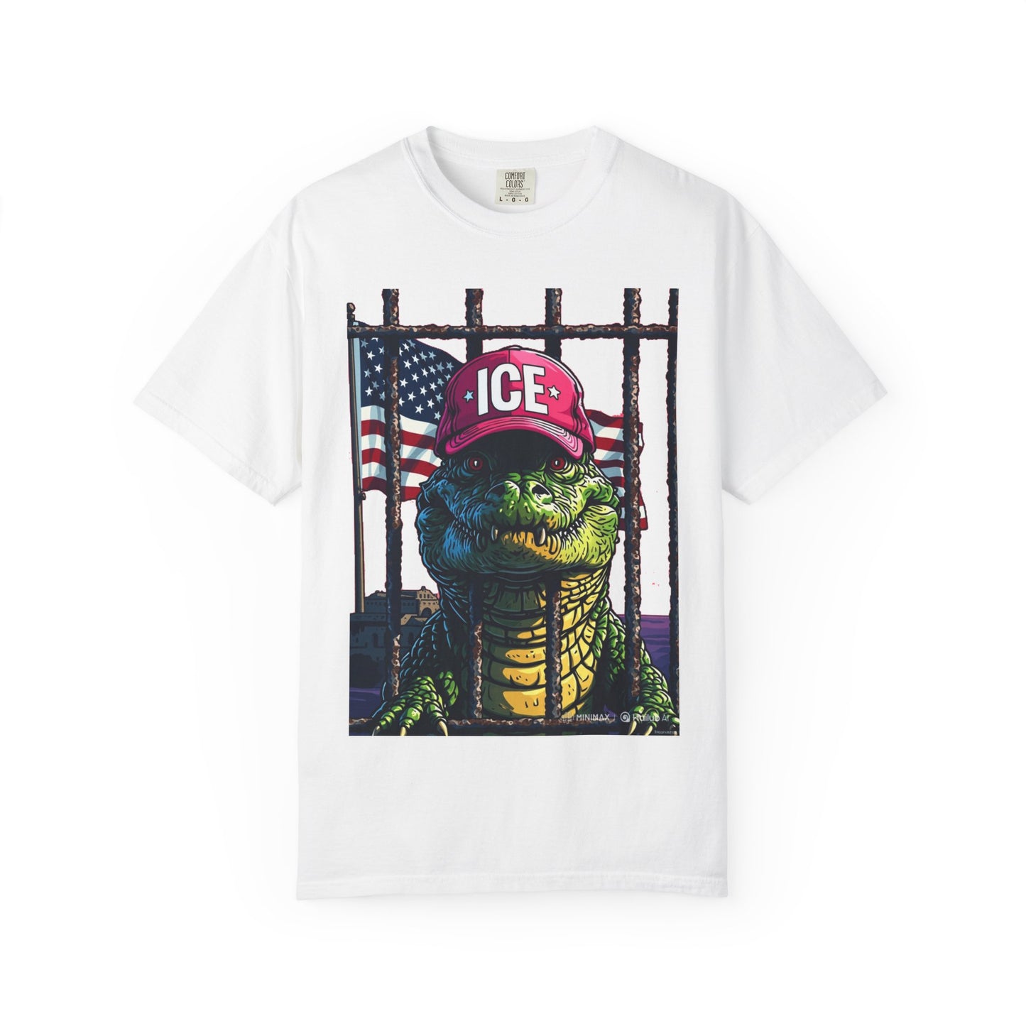 Gator Tee, Cool Alligator T-Shirt,maga Fun Statement Top