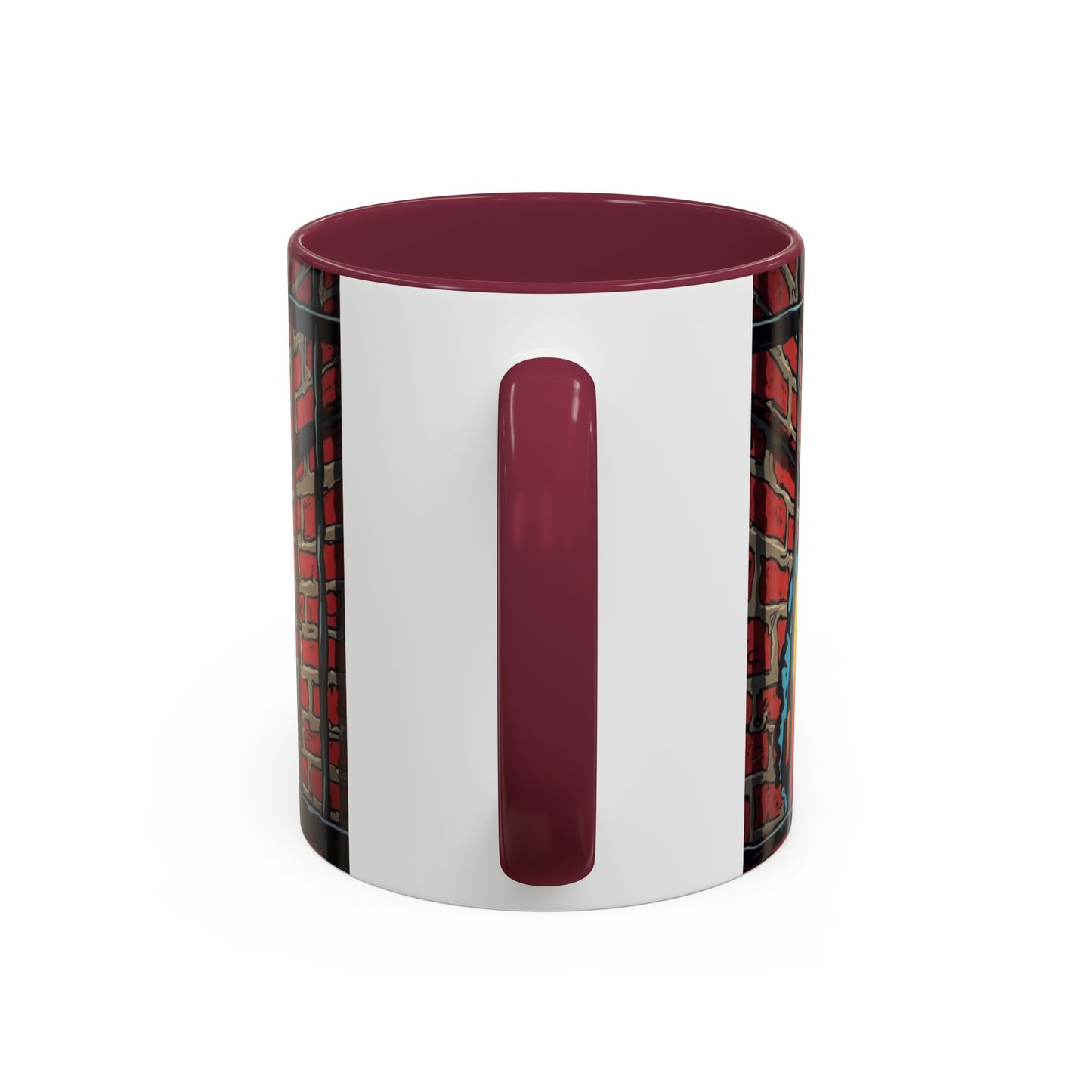 Colorful Graphic Mugs, Unique Coffee Mugs, Fun Mugs for Gifting, Artful Mugs for Collectors,