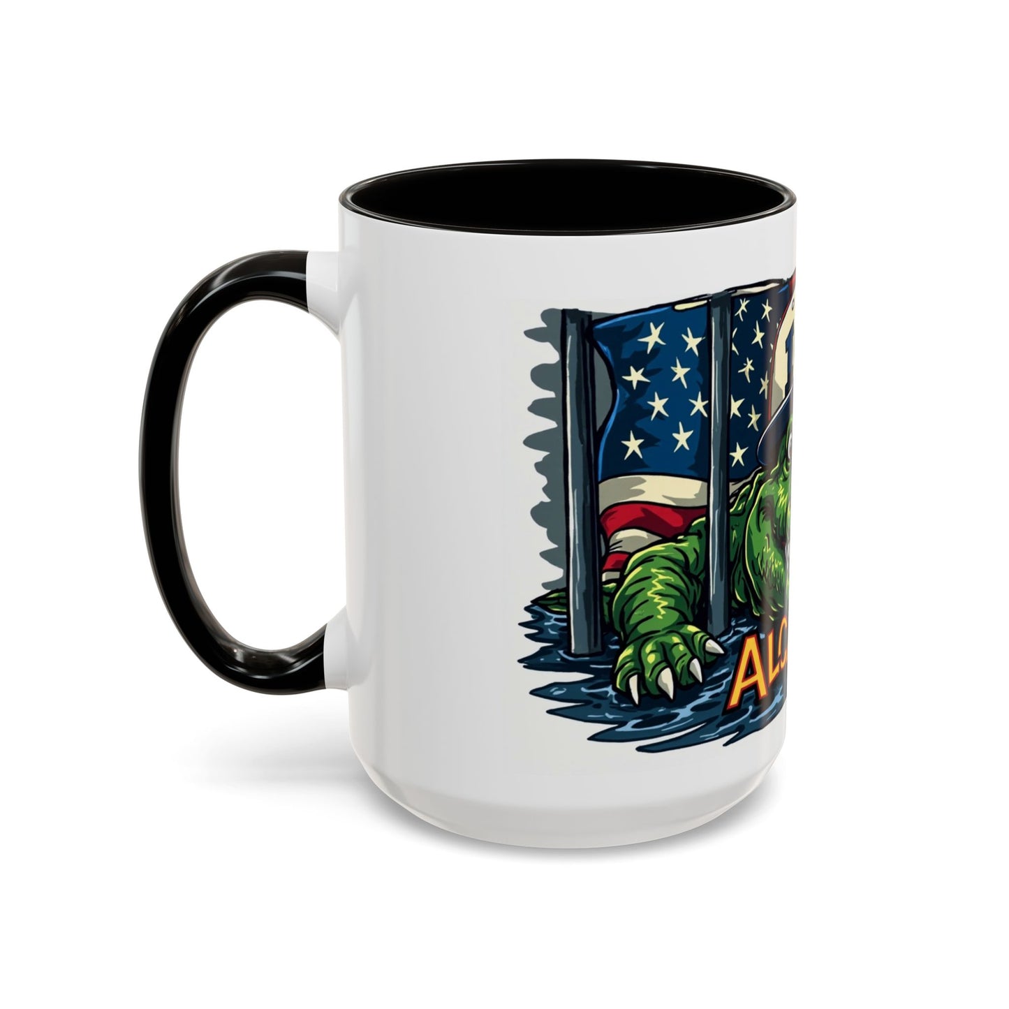 Colorful Alcatraz Croc Mug | Fun Drinkware for Beach Lovers, Unique Gift for Friends, Coffee Cup, Travel Mug, Summer Vibes