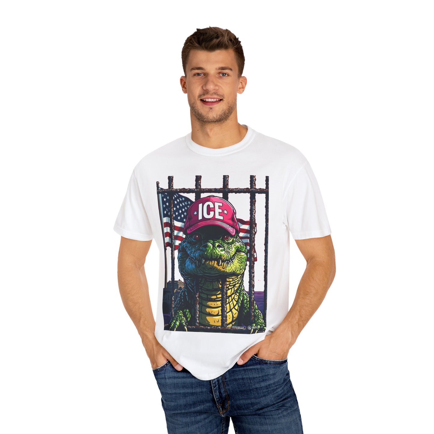 Gator Tee, Cool Alligator T-Shirt,maga Fun Statement Top