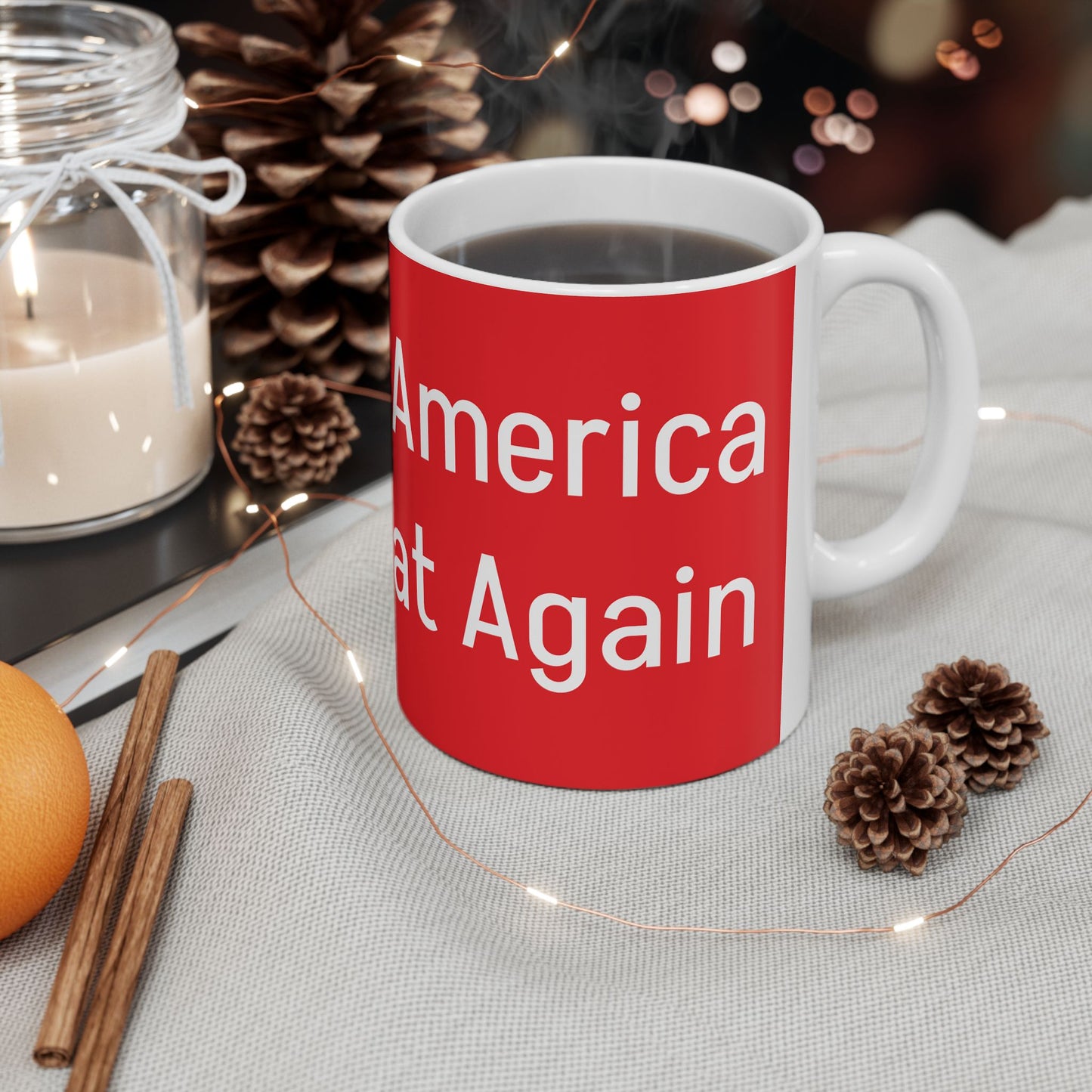 Patriotic Ceramic Mug - Make America Great Again Coffee Cup