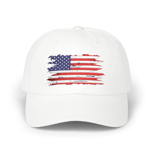 Patriotic Classic Dad Cap, Casual Summer Hat, USA Flag Cap, Gift for Dads, Outdoor Activities,