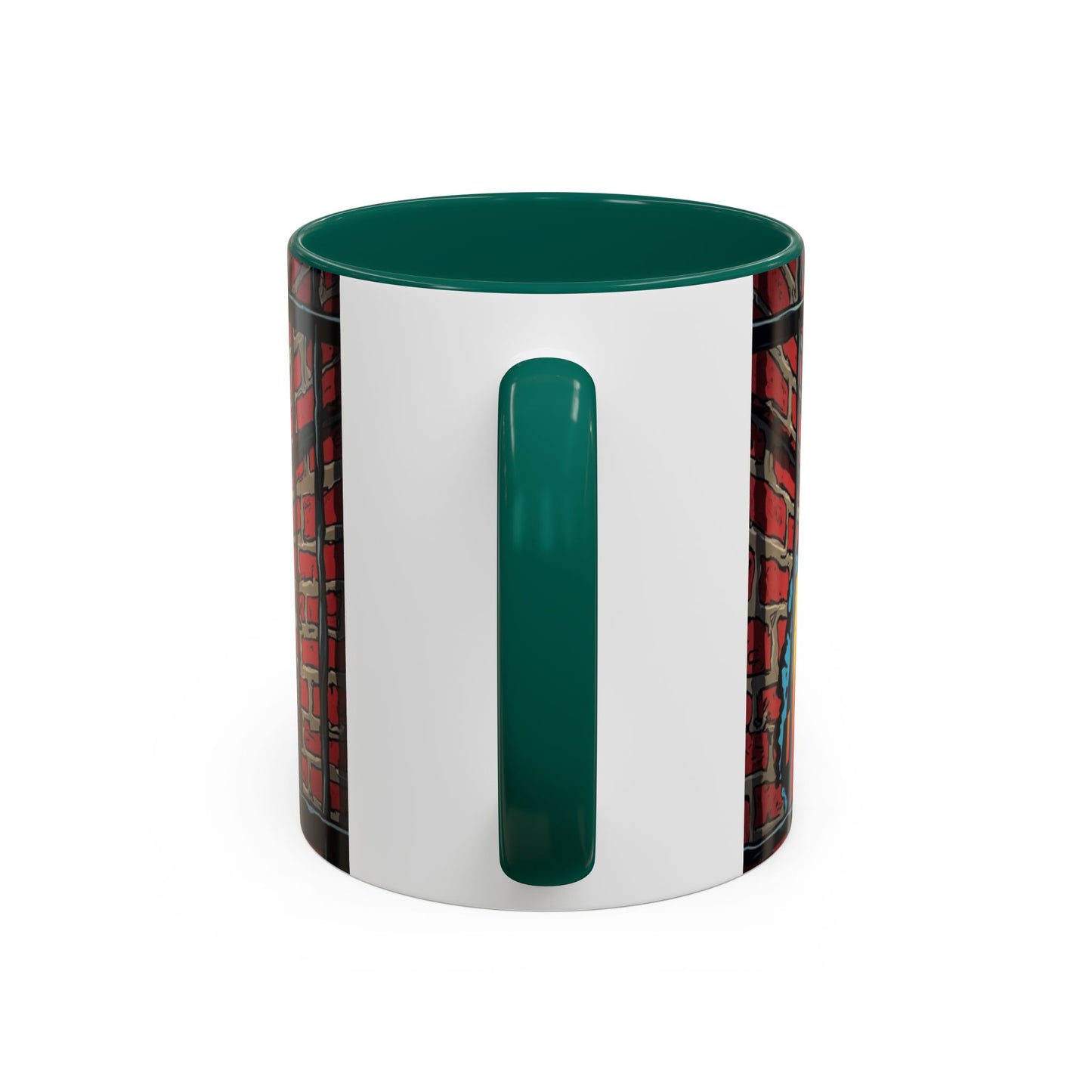 Colorful Graphic Mugs, Unique Coffee Mugs, Fun Mugs for Gifting, Artful Mugs for Collectors,