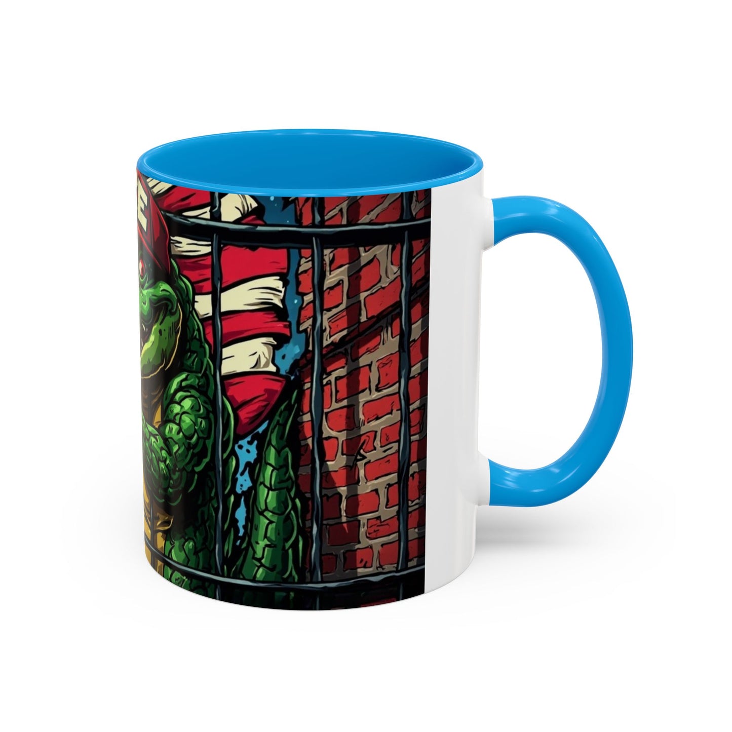 Colorful Graphic Mugs, Unique Coffee Mugs, Fun Mugs for Gifting, Artful Mugs for Collectors,