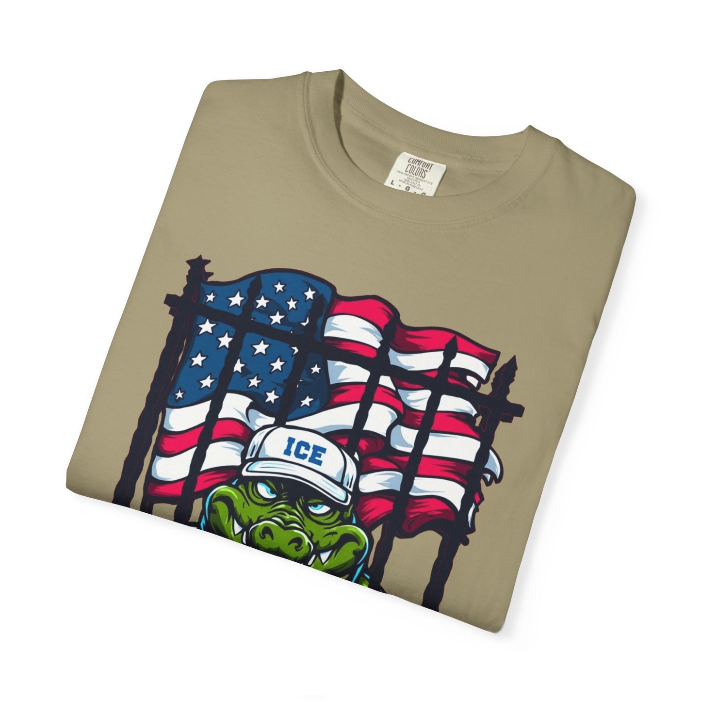 Alcatraz Tee, Unisex Casual Shirt, Fun Summer Top, Gift for Kids, Ice-Themed Apparel, Fun Unique Design