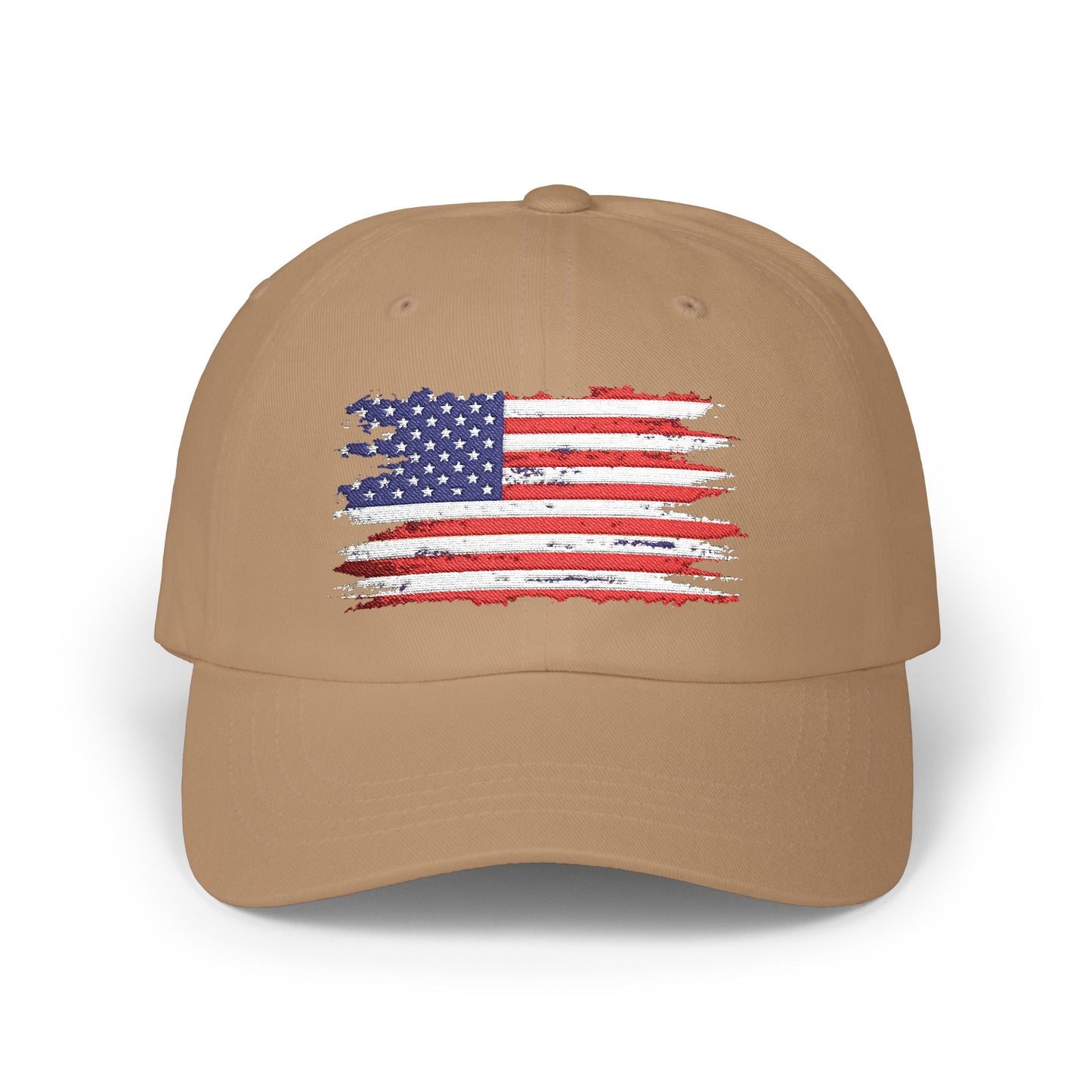 Patriotic Classic Dad Cap, Casual Summer Hat, USA Flag Cap, Gift for Dads, Outdoor Activities,