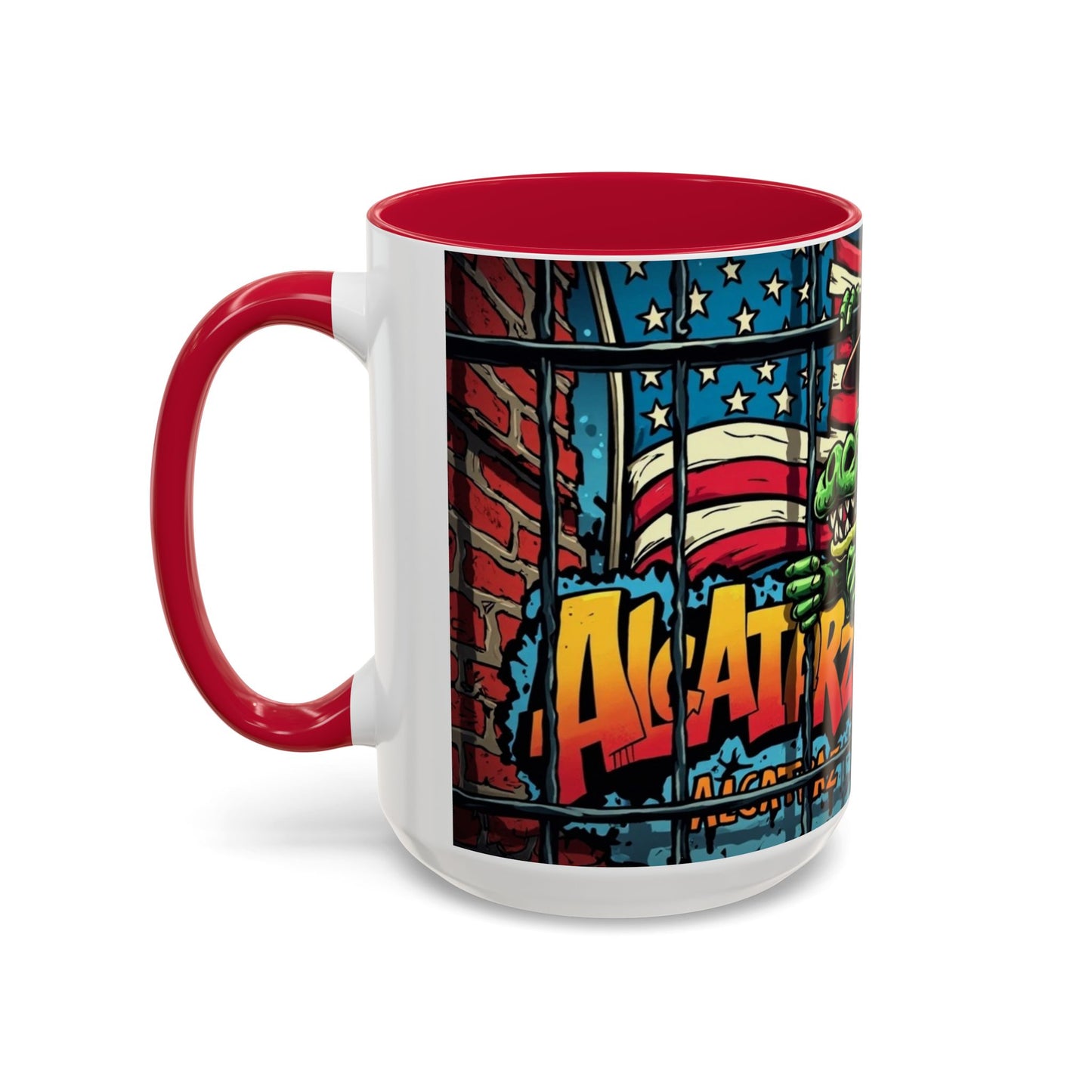 Colorful Graphic Mugs, Unique Coffee Mugs, Fun Mugs for Gifting, Artful Mugs for Collectors,