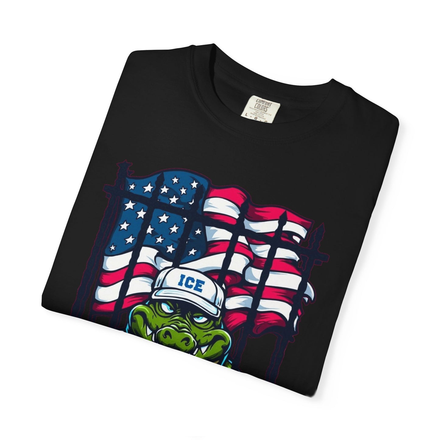 Alcatraz Tee, Unisex Casual Shirt, Fun Summer Top, Gift for Kids, Ice-Themed Apparel, Fun Unique Design