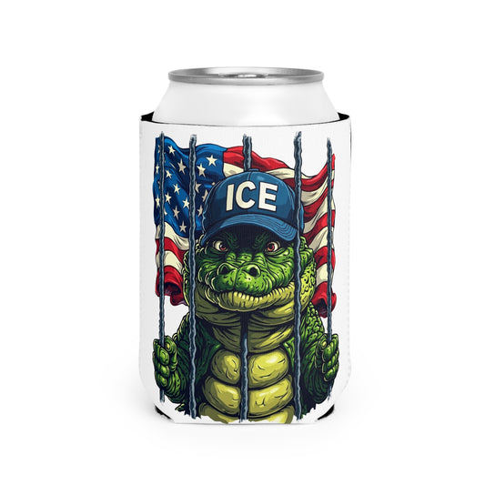 MAGA Can Cooler Sleeve, Ice-Capable Beverage Insulator, Patriotic Gift, BBQ Accessory,